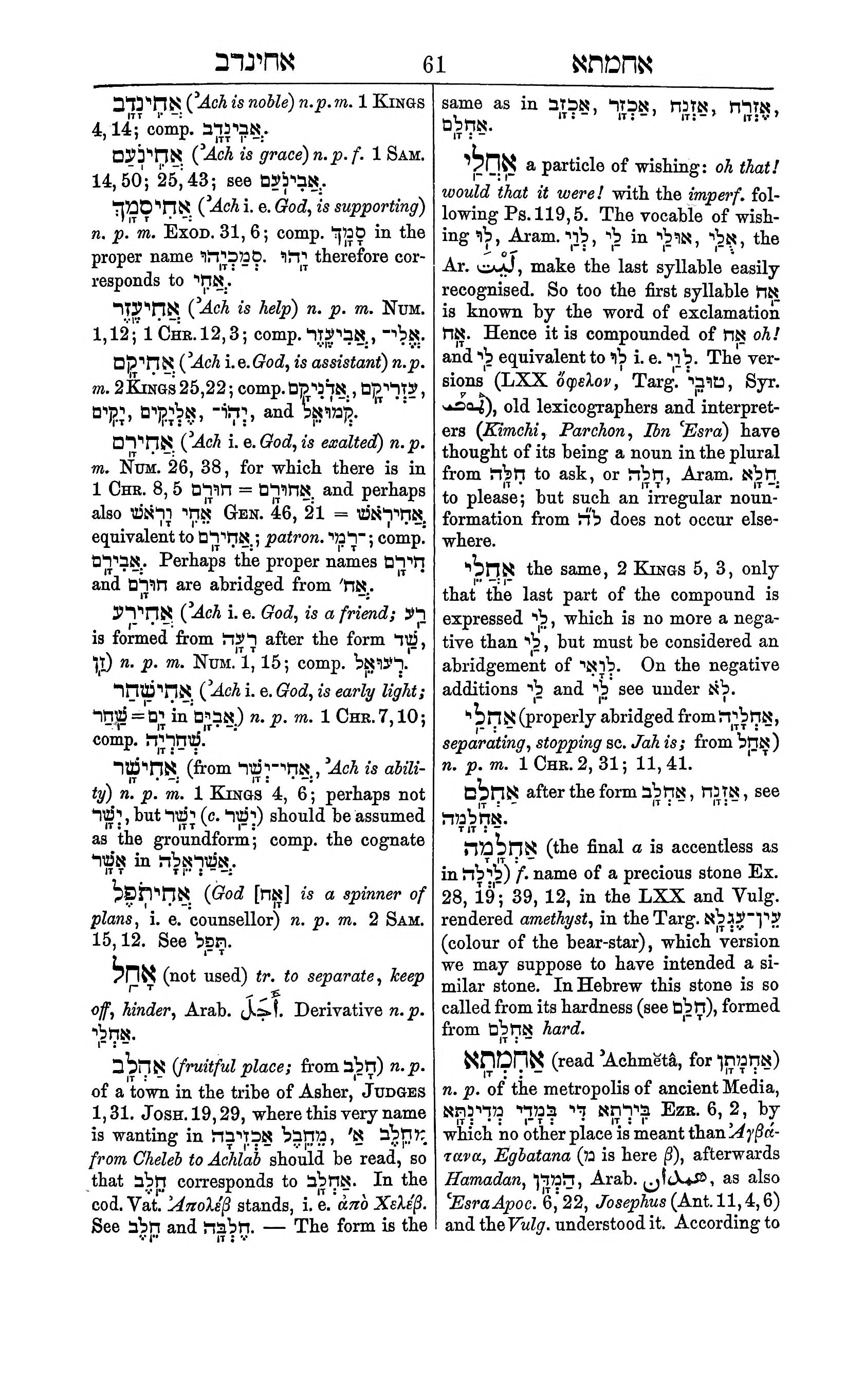 Fürst Lexicon Page 101