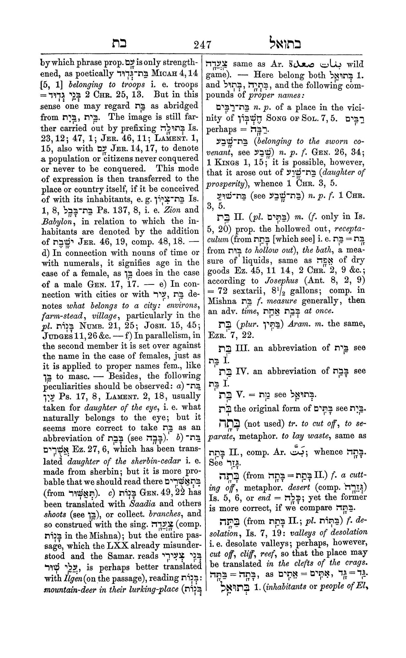Fürst Lexicon Page 287