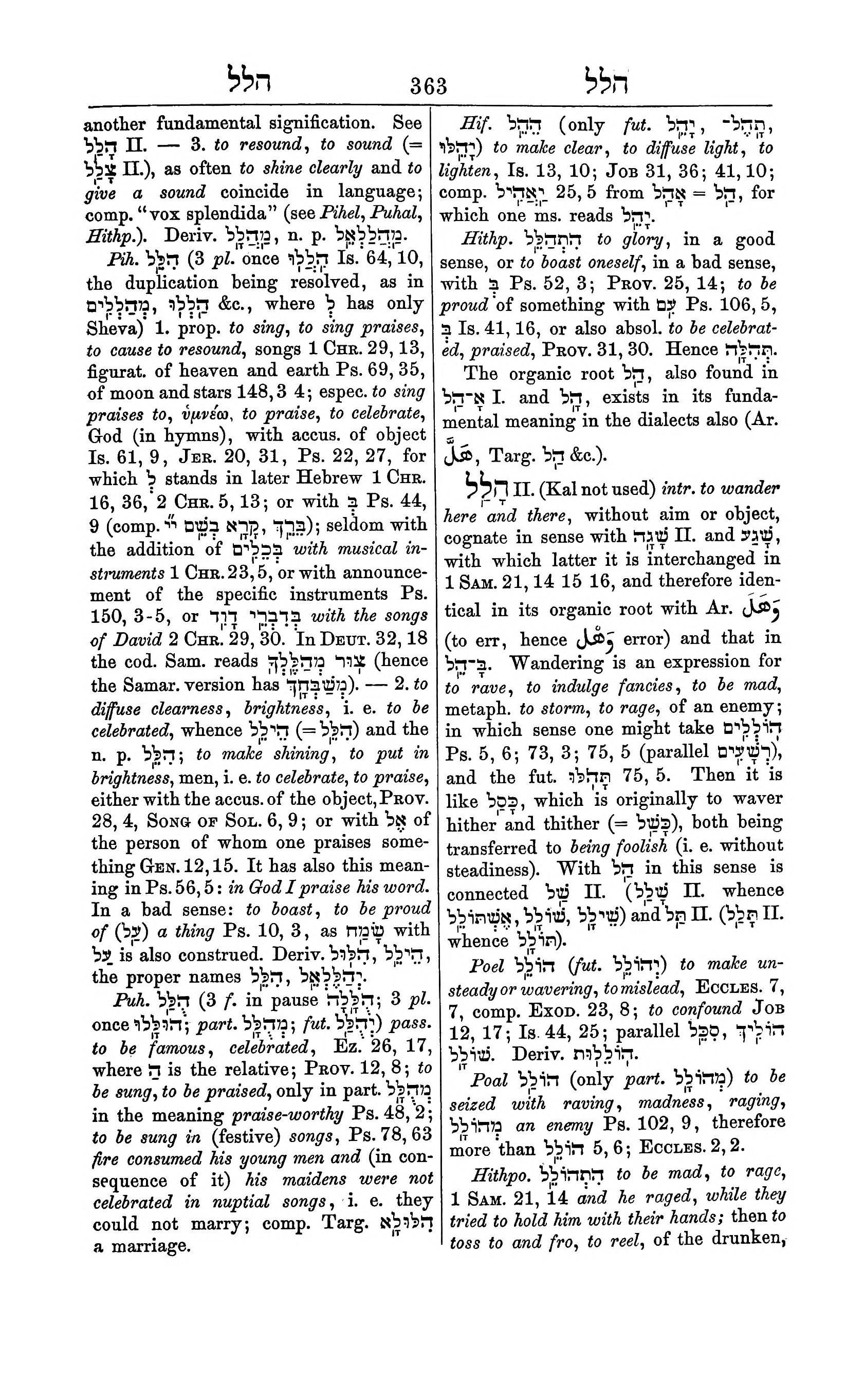 Fürst Lexicon Page 403