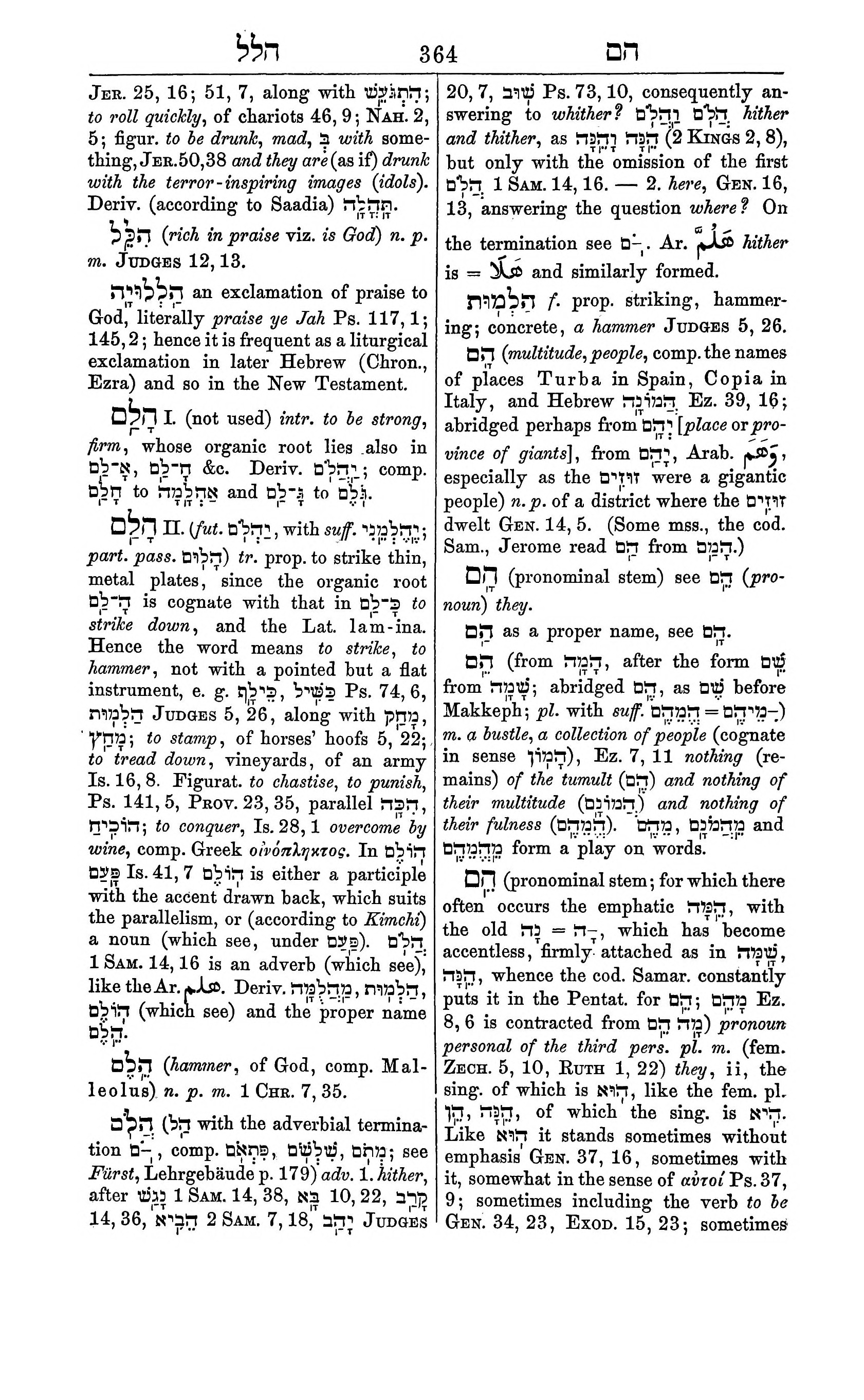 Fürst Lexicon Page 404