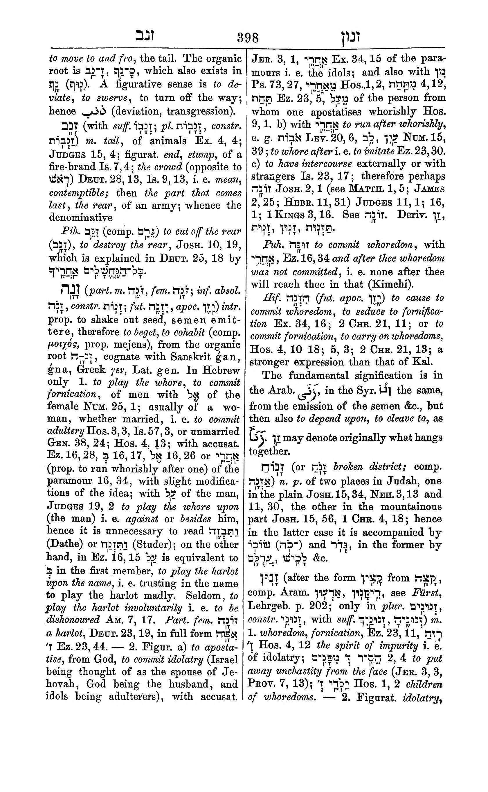 Fürst Lexicon Page 438