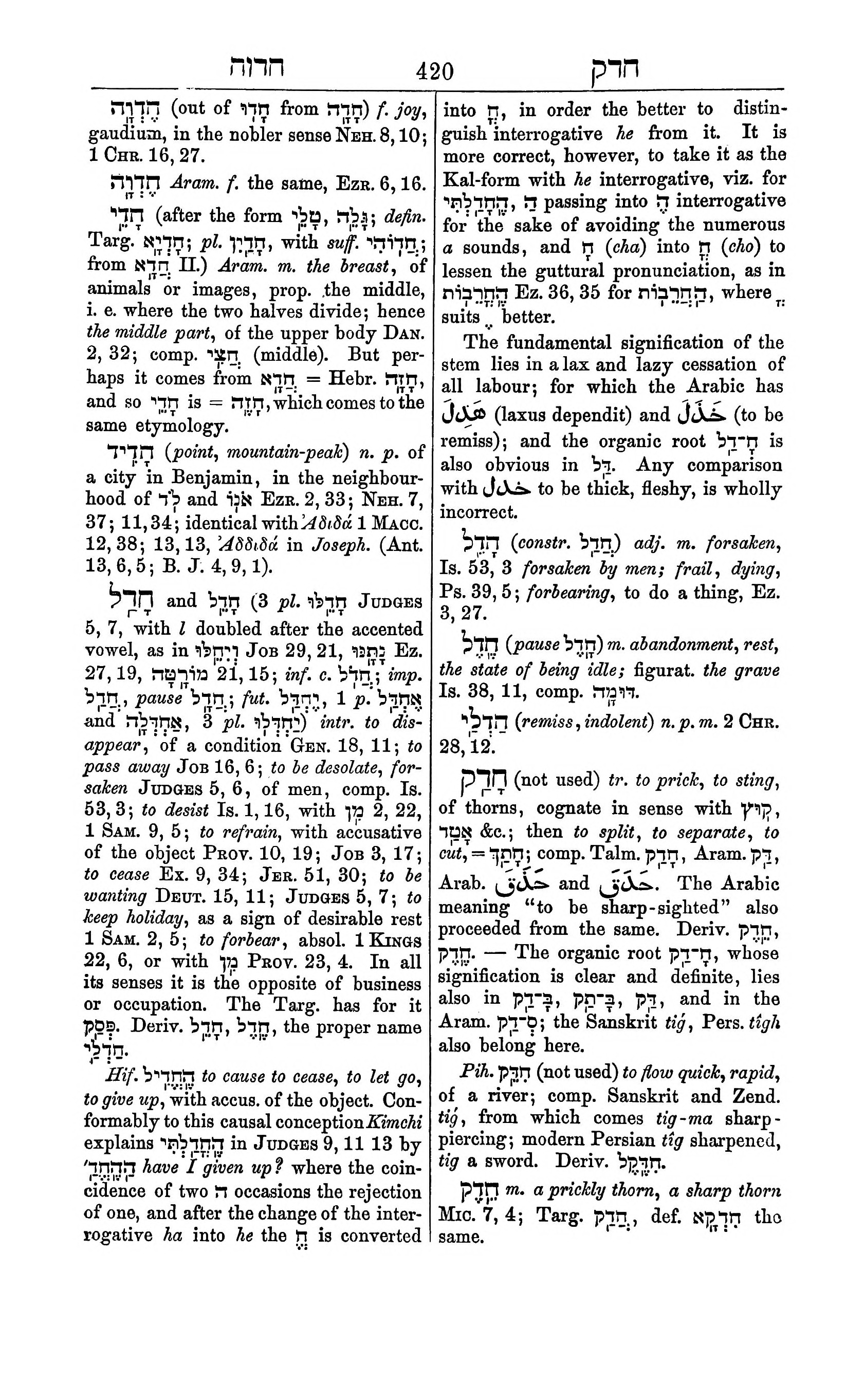 Fürst Lexicon Page 460