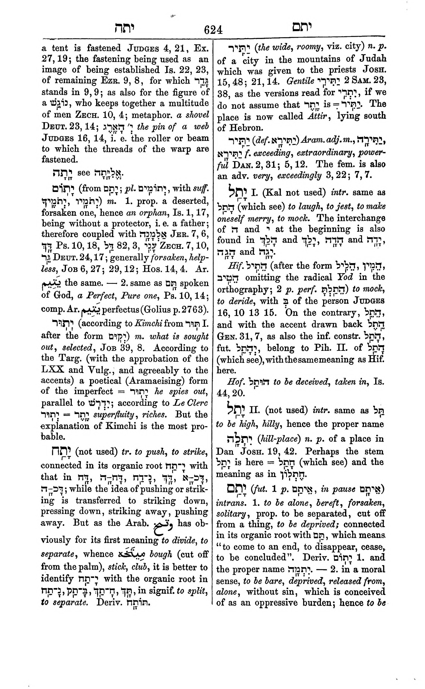 Fürst Lexicon Page 664