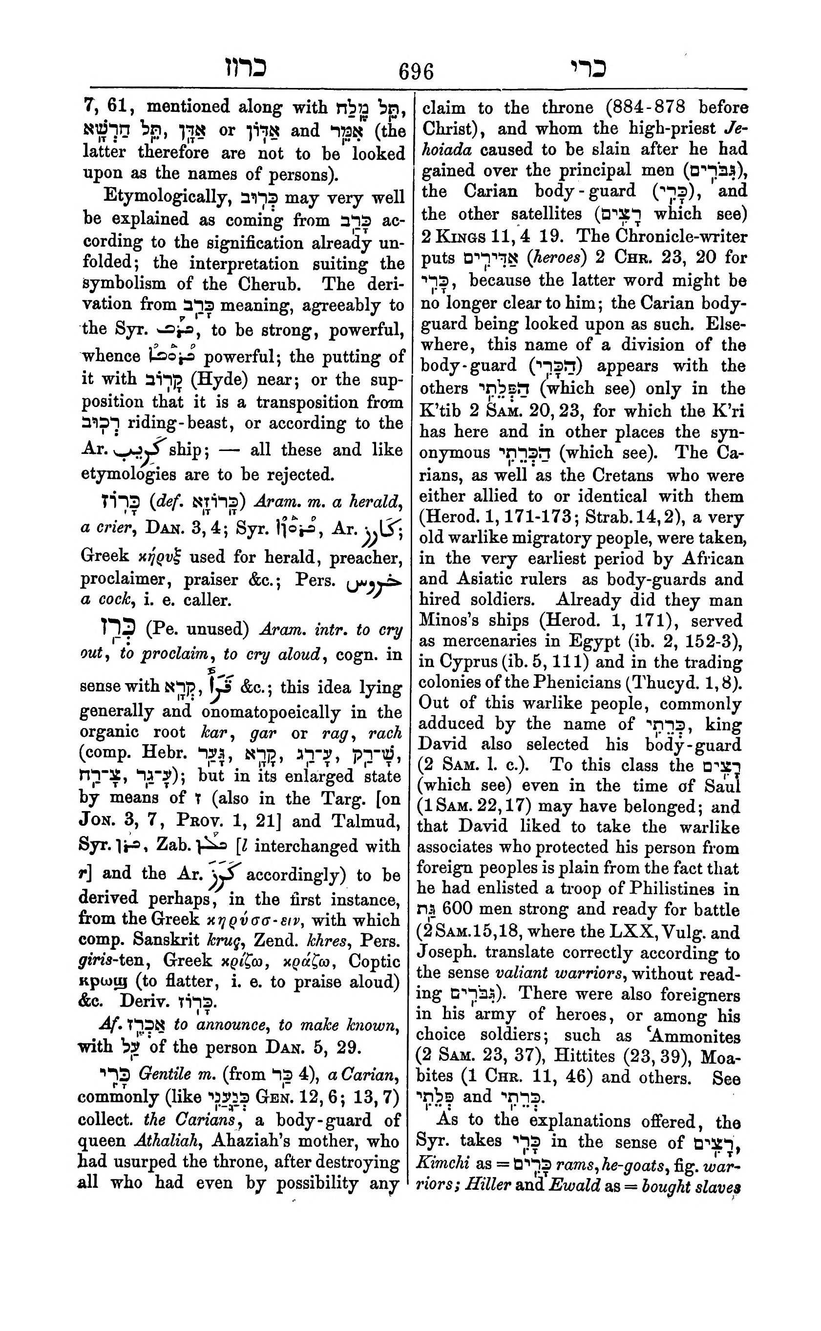 Fürst Lexicon Page 736