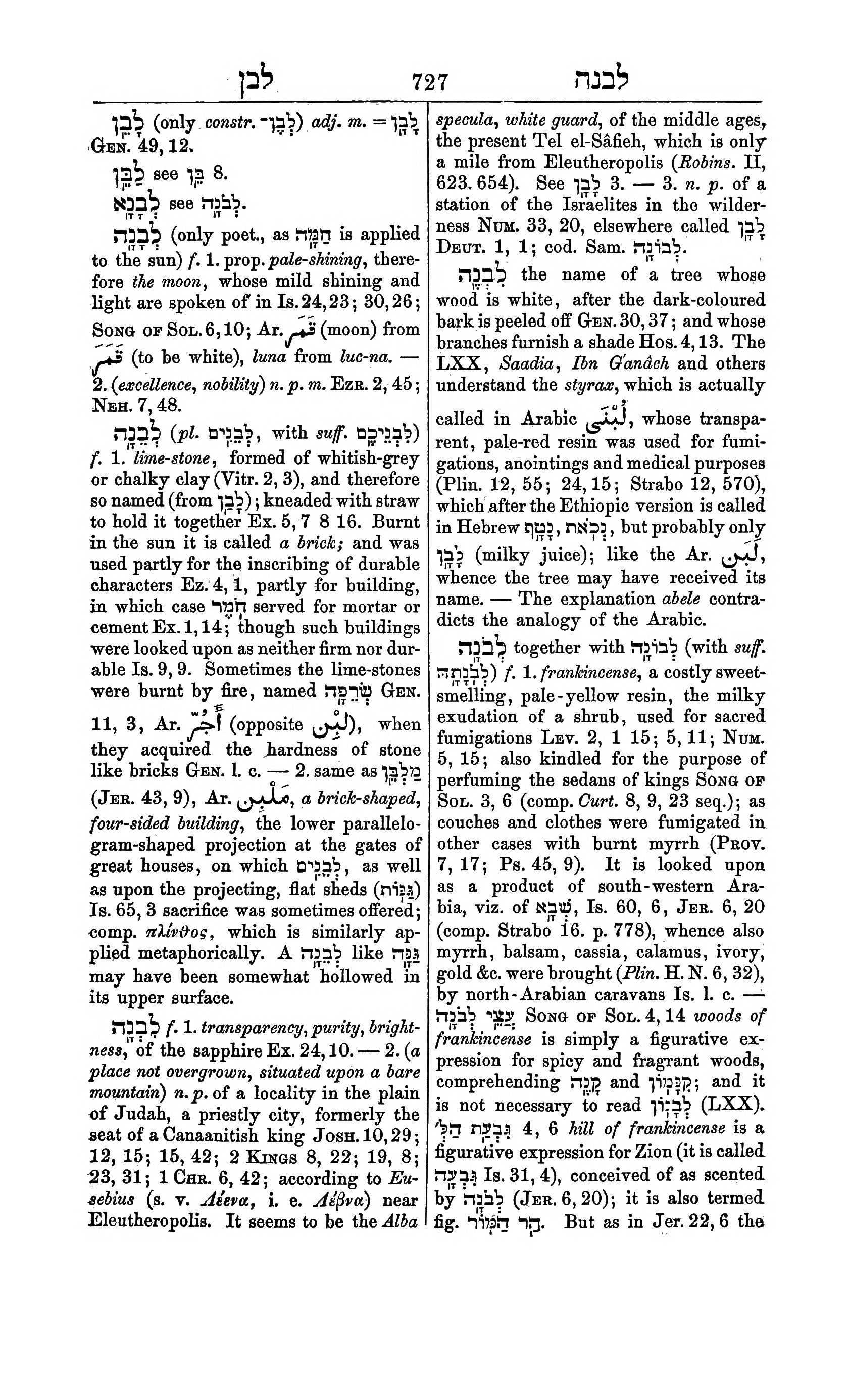 Fürst Lexicon Page 767