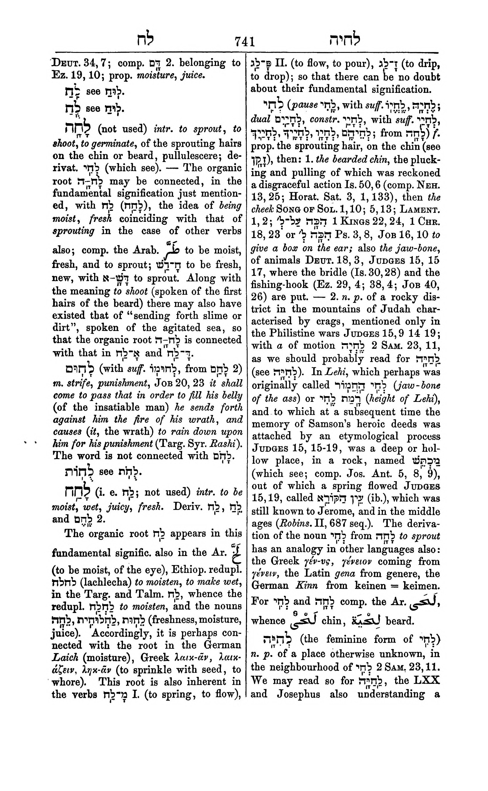 Fürst Lexicon Page 781