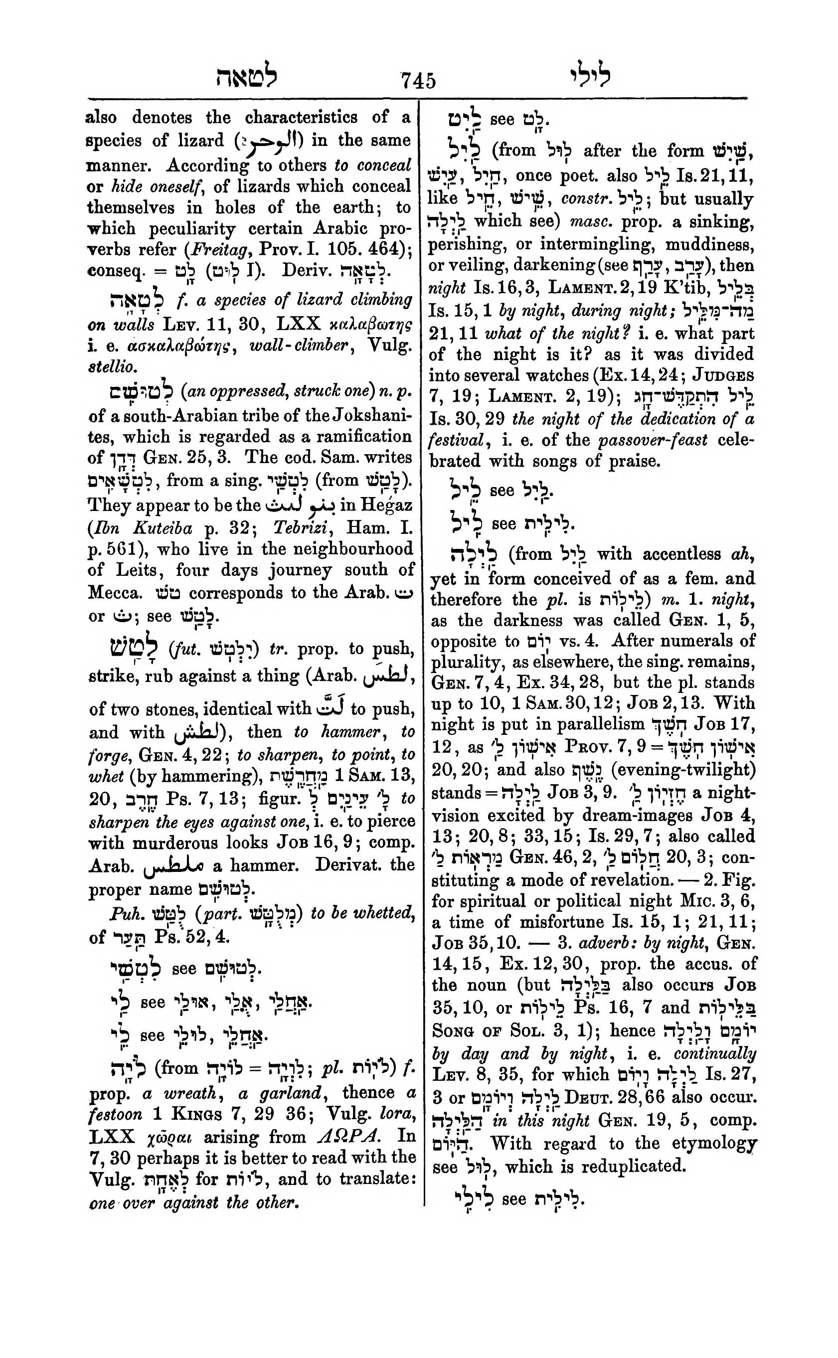 Fürst Lexicon Page 785