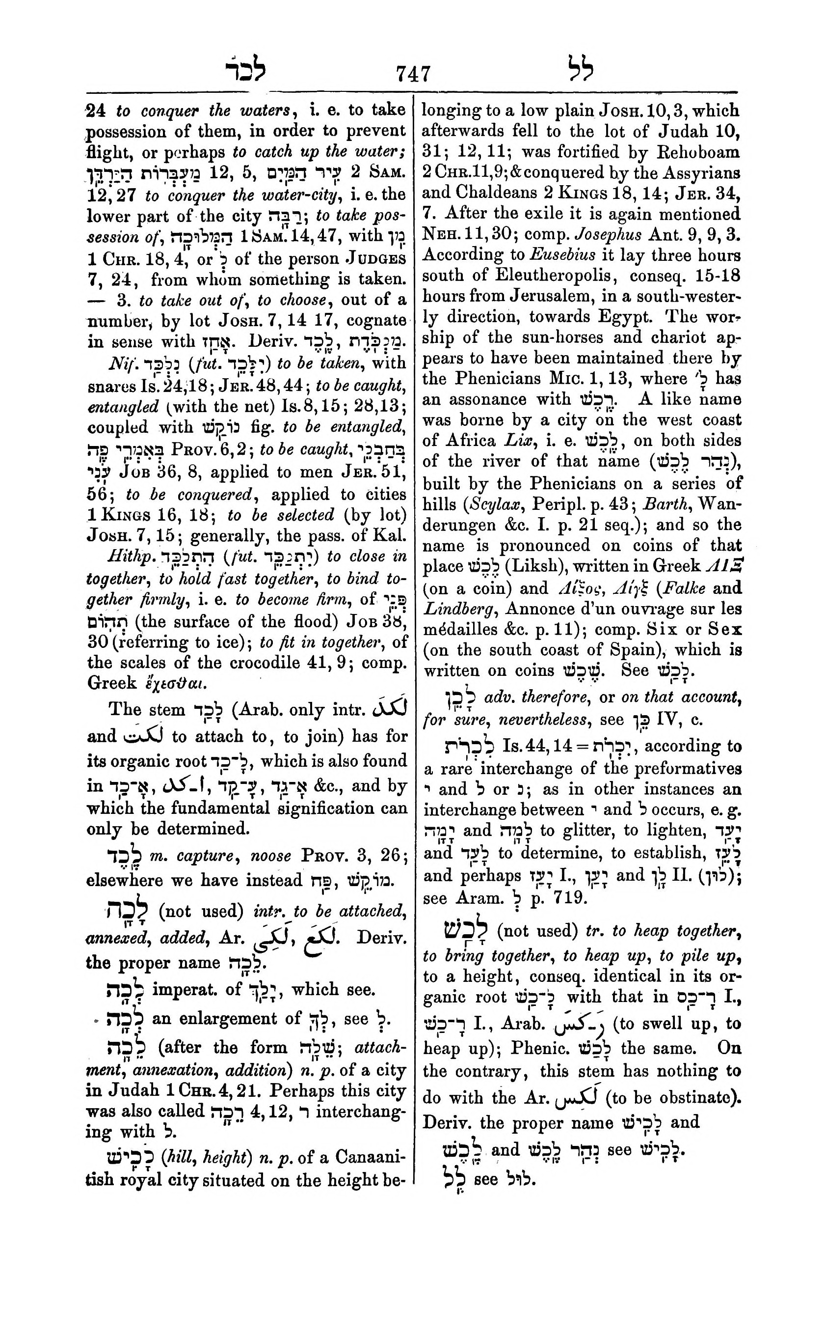 Fürst Lexicon Page 787