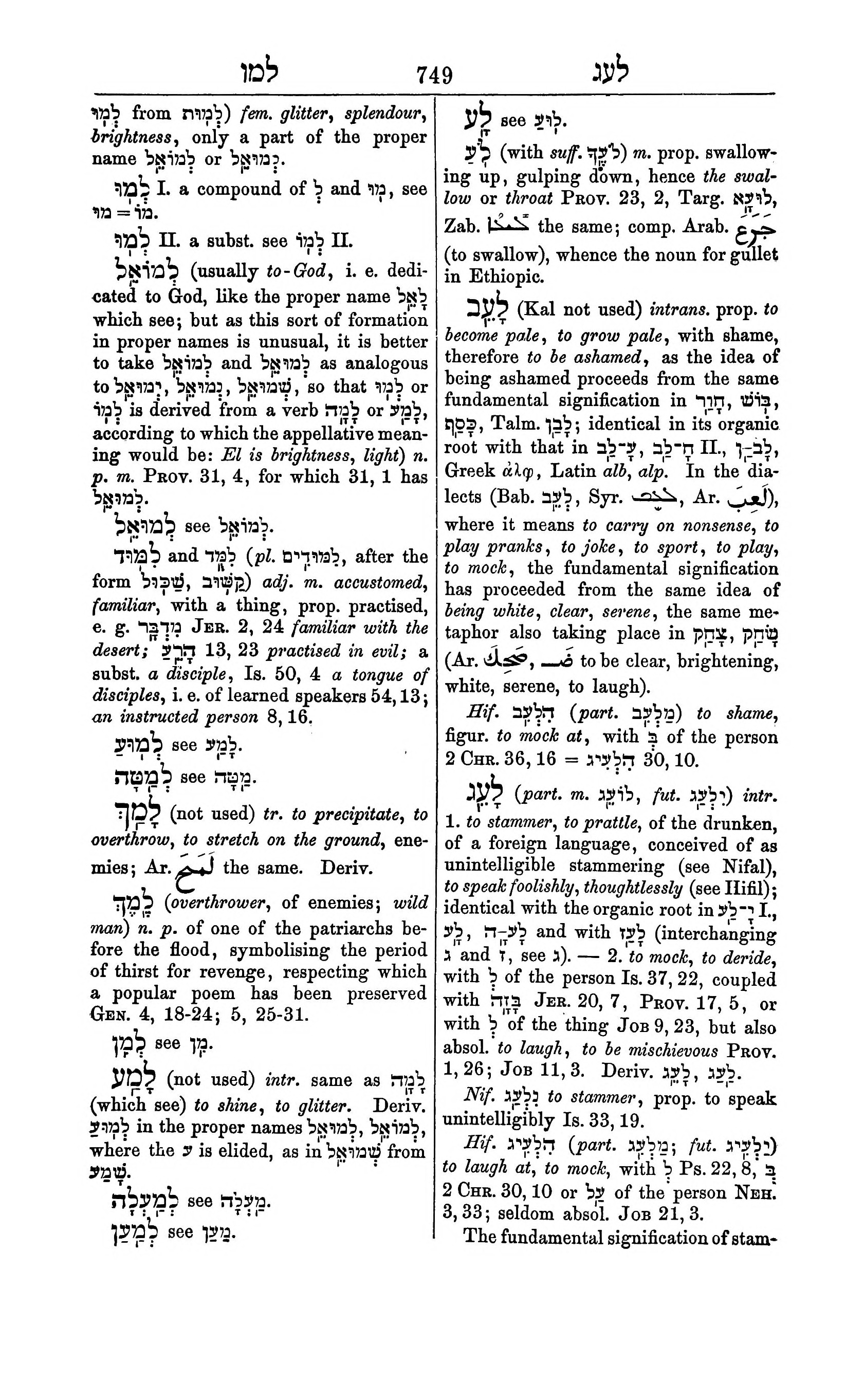 Fürst Lexicon Page 789