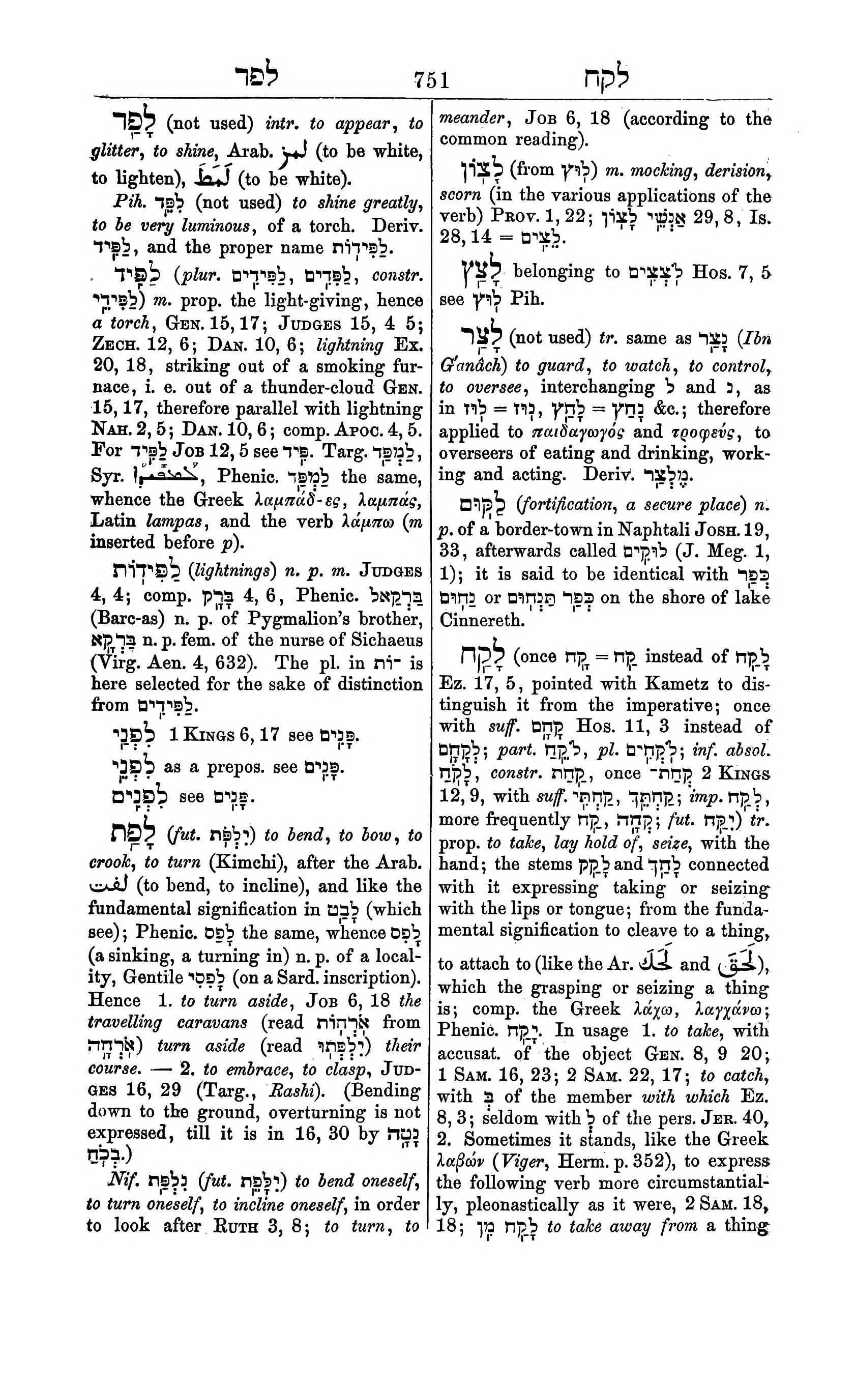 Fürst Lexicon Page 791