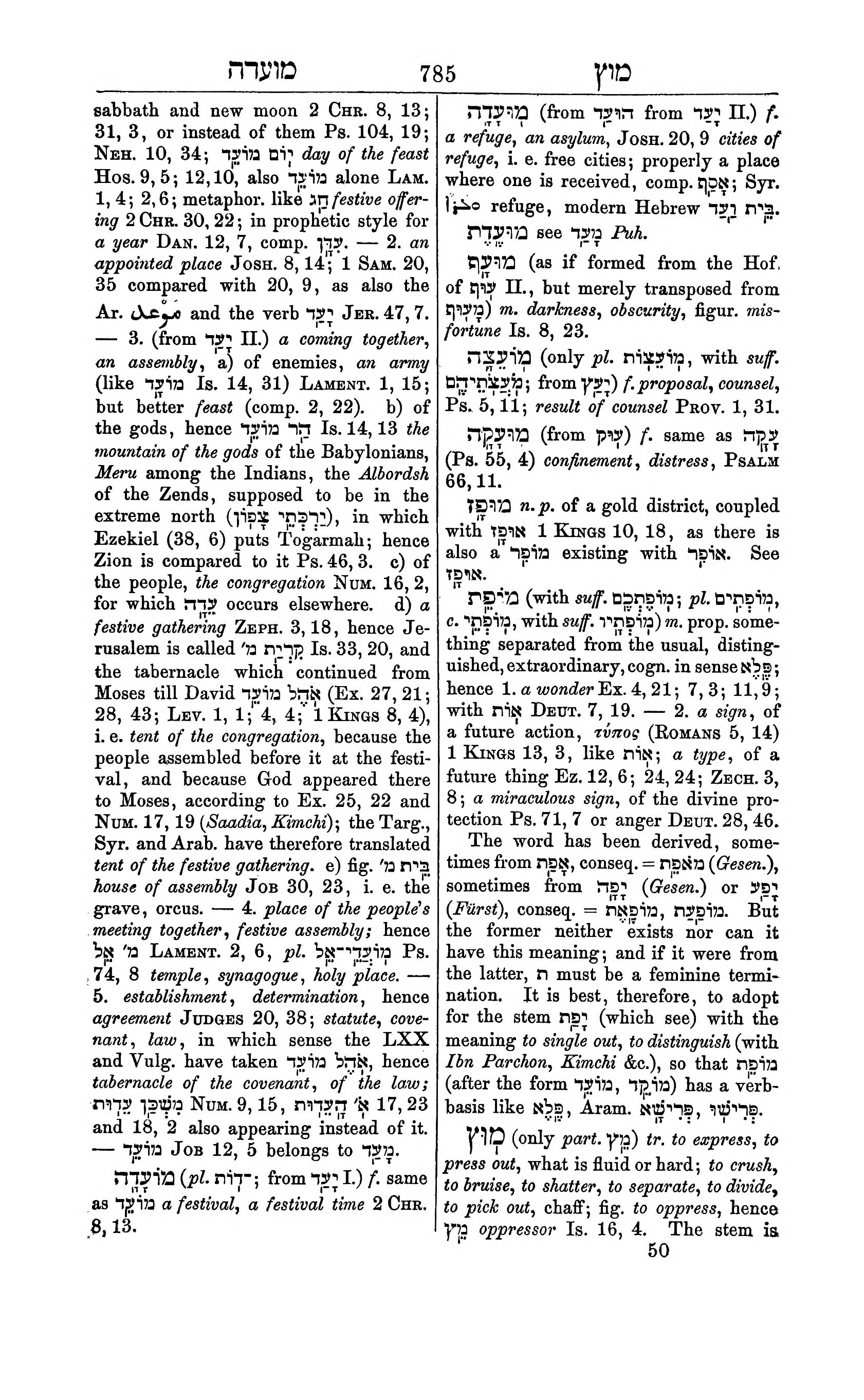 Fürst Lexicon Page 825