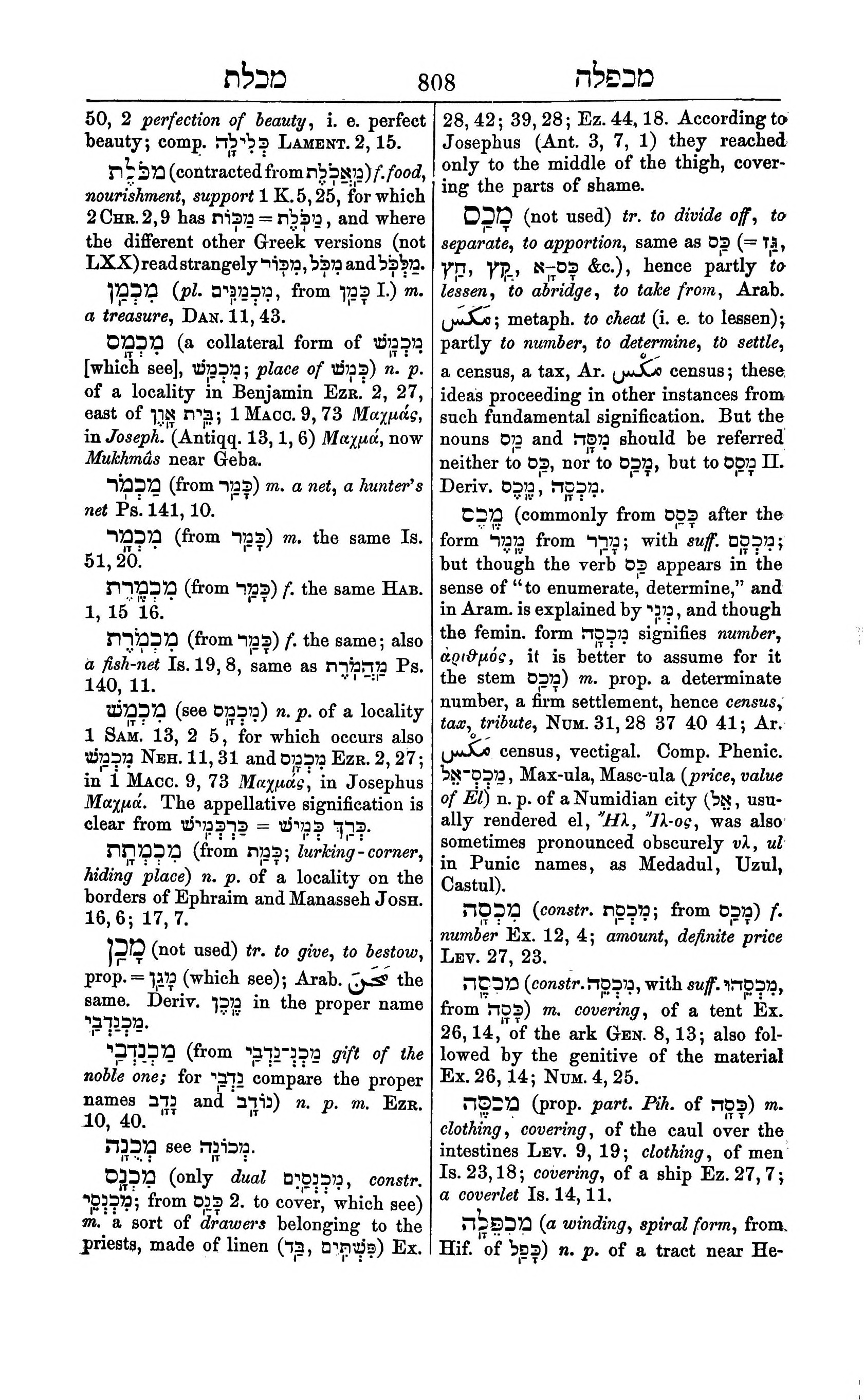 Fürst Lexicon Page 848