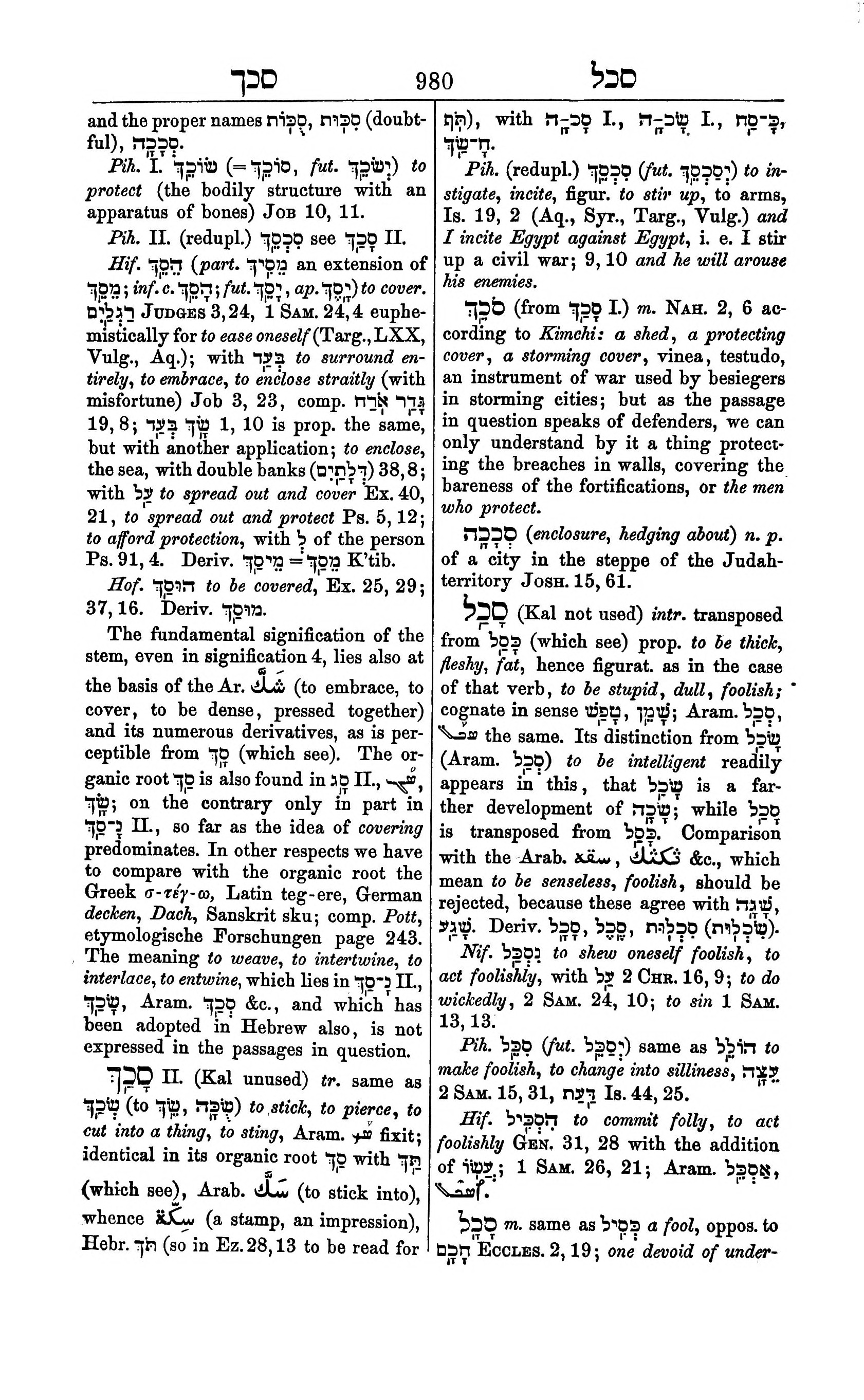 Fürst Lexicon Page 1020