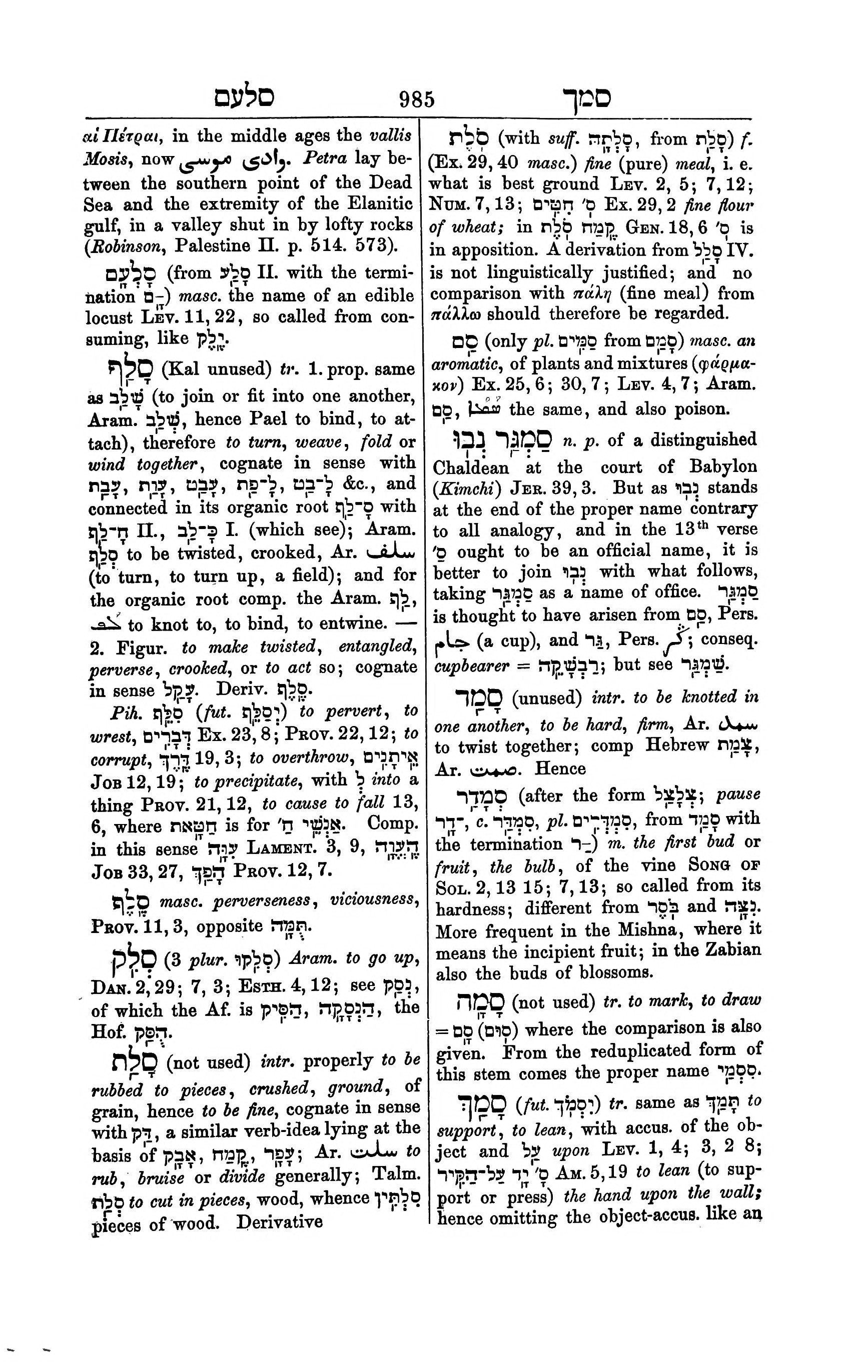 Fürst Lexicon Page 1025