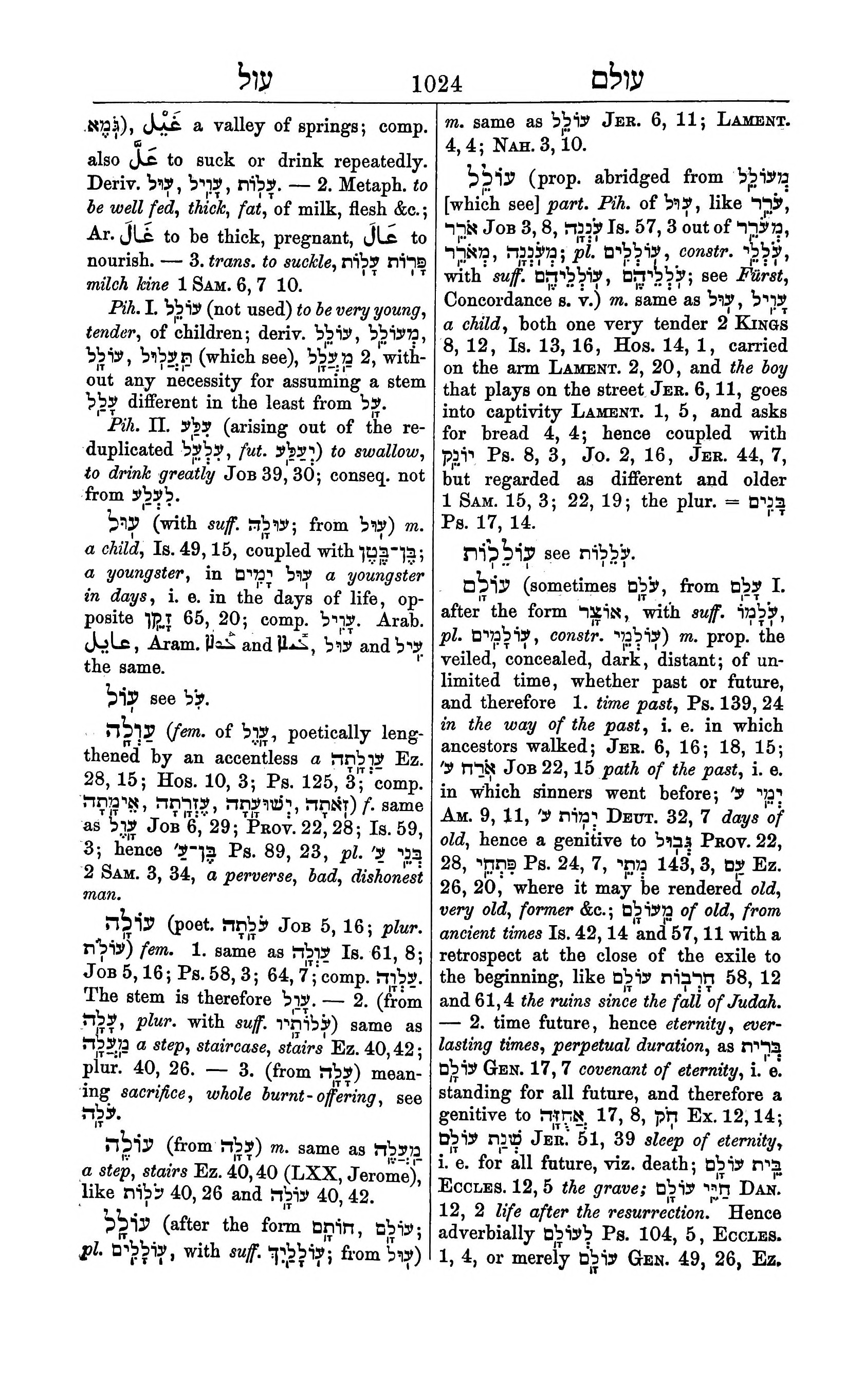 Fürst Lexicon Page 1064