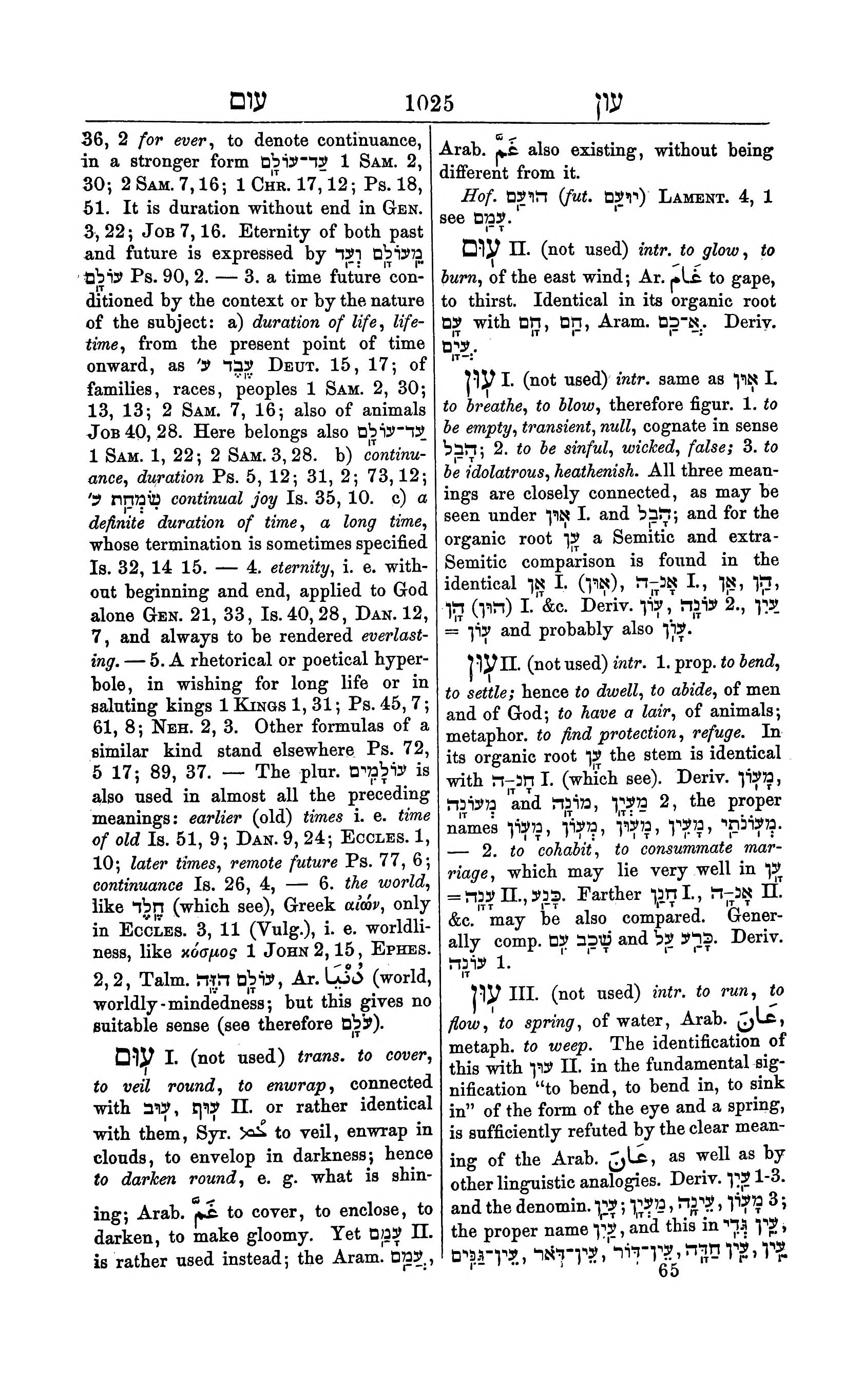 Fürst Lexicon Page 1065