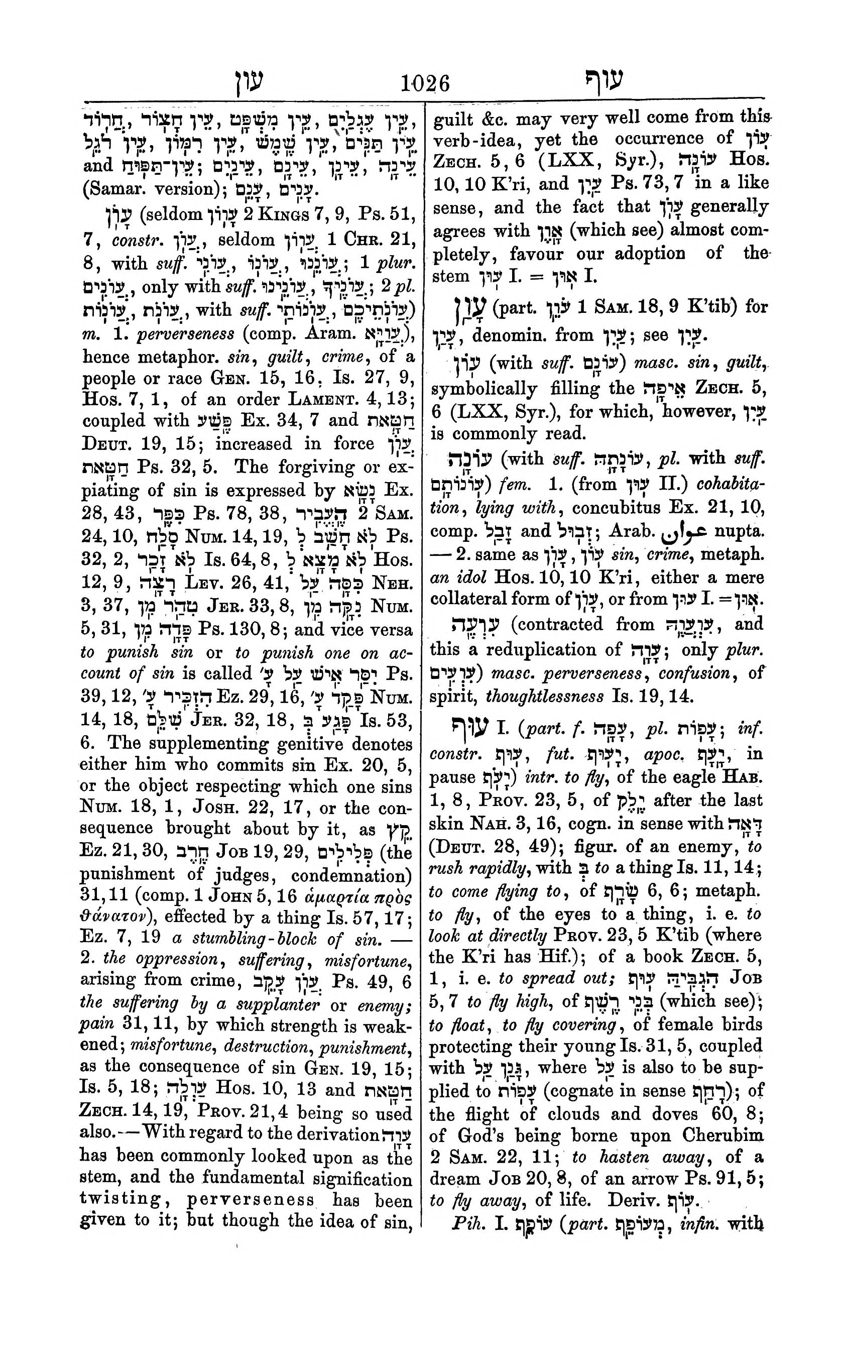 Fürst Lexicon Page 1066