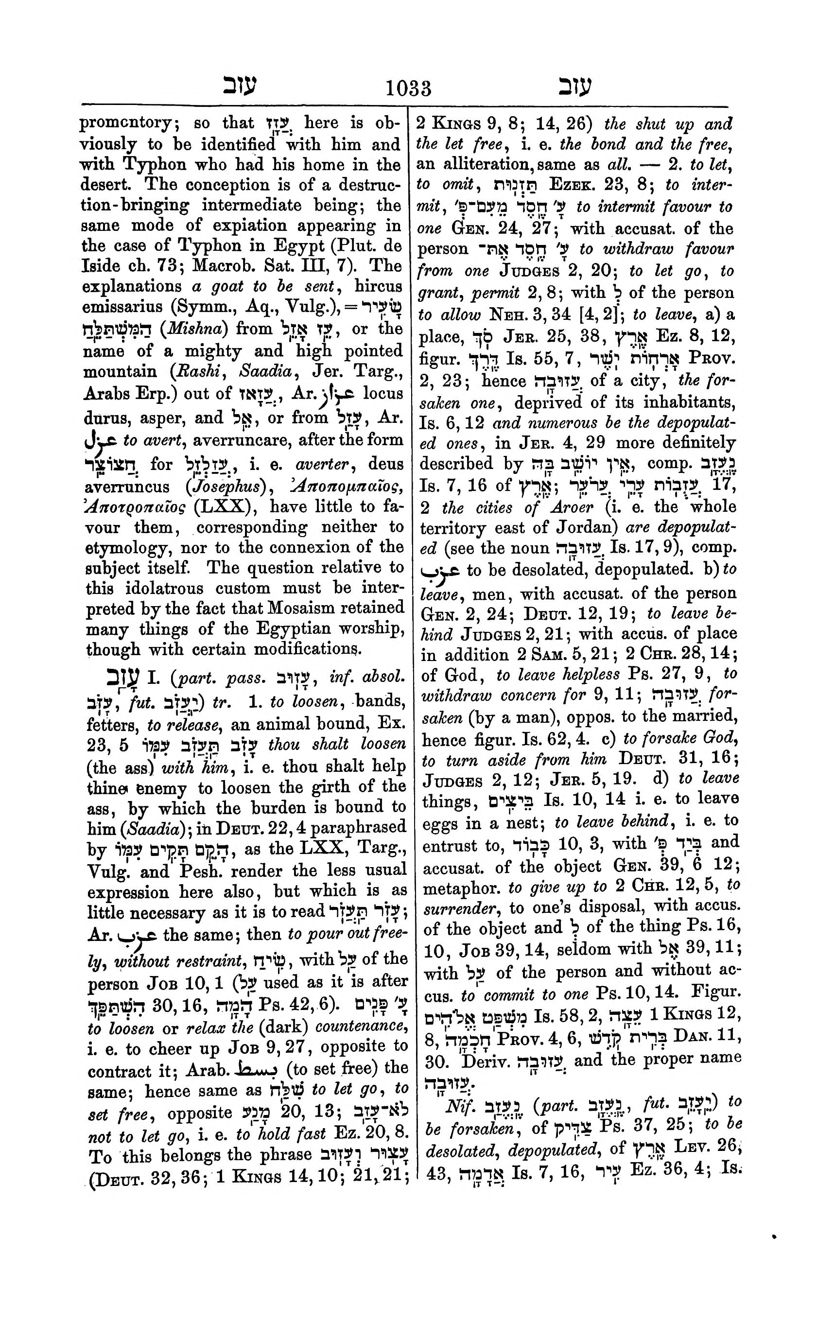 Fürst Lexicon Page 1073