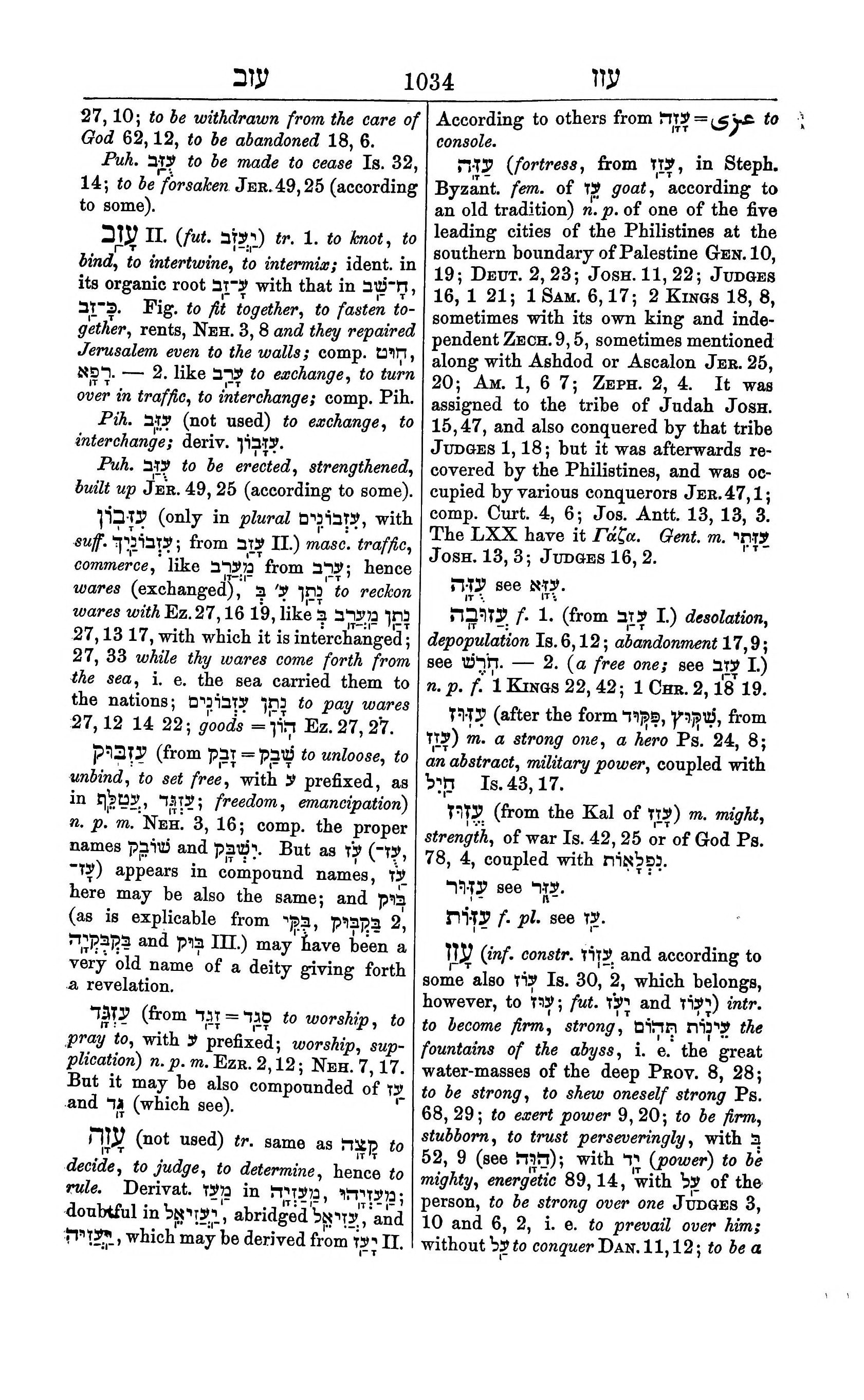 Fürst Lexicon Page 1074