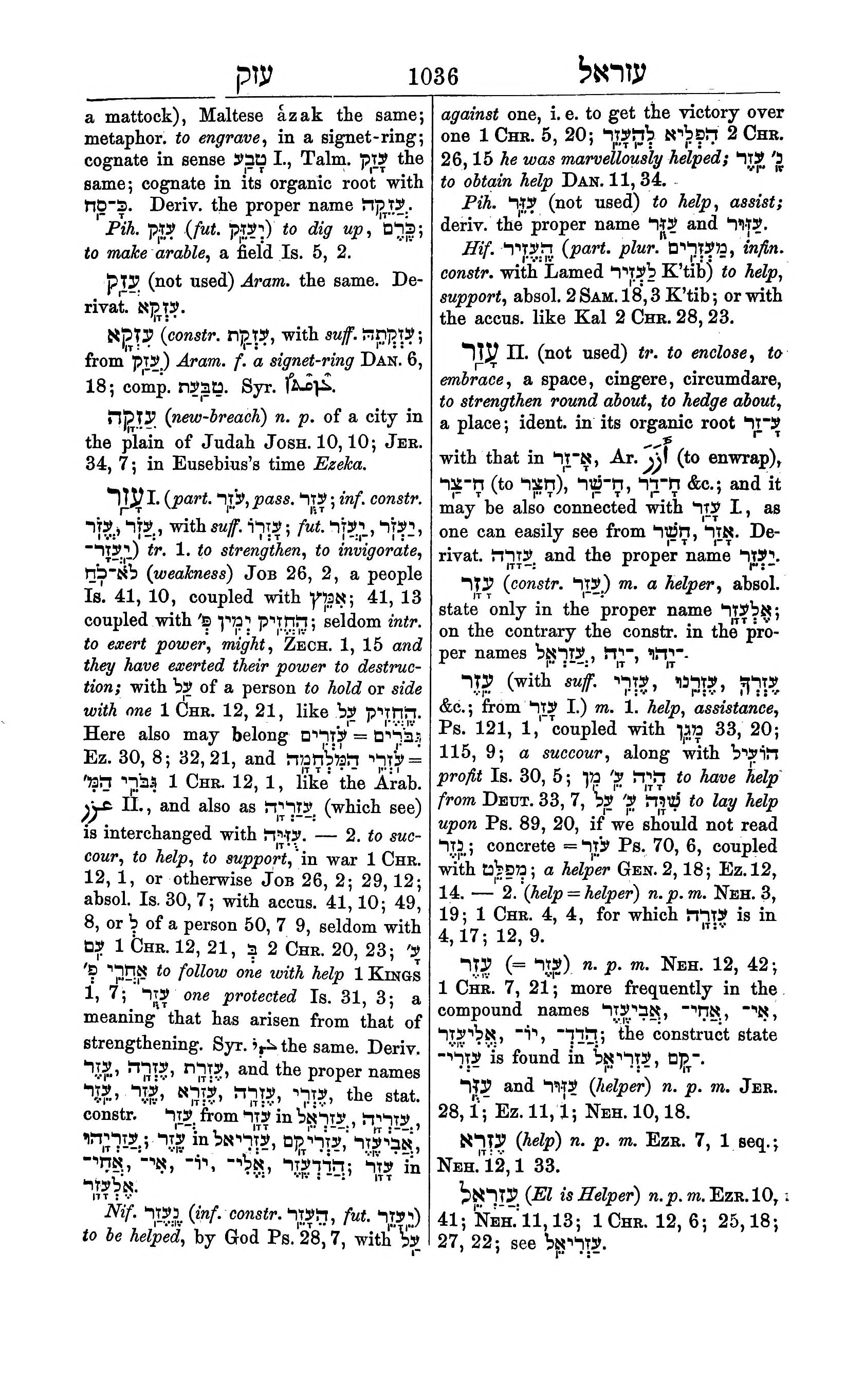 Fürst Lexicon Page 1076