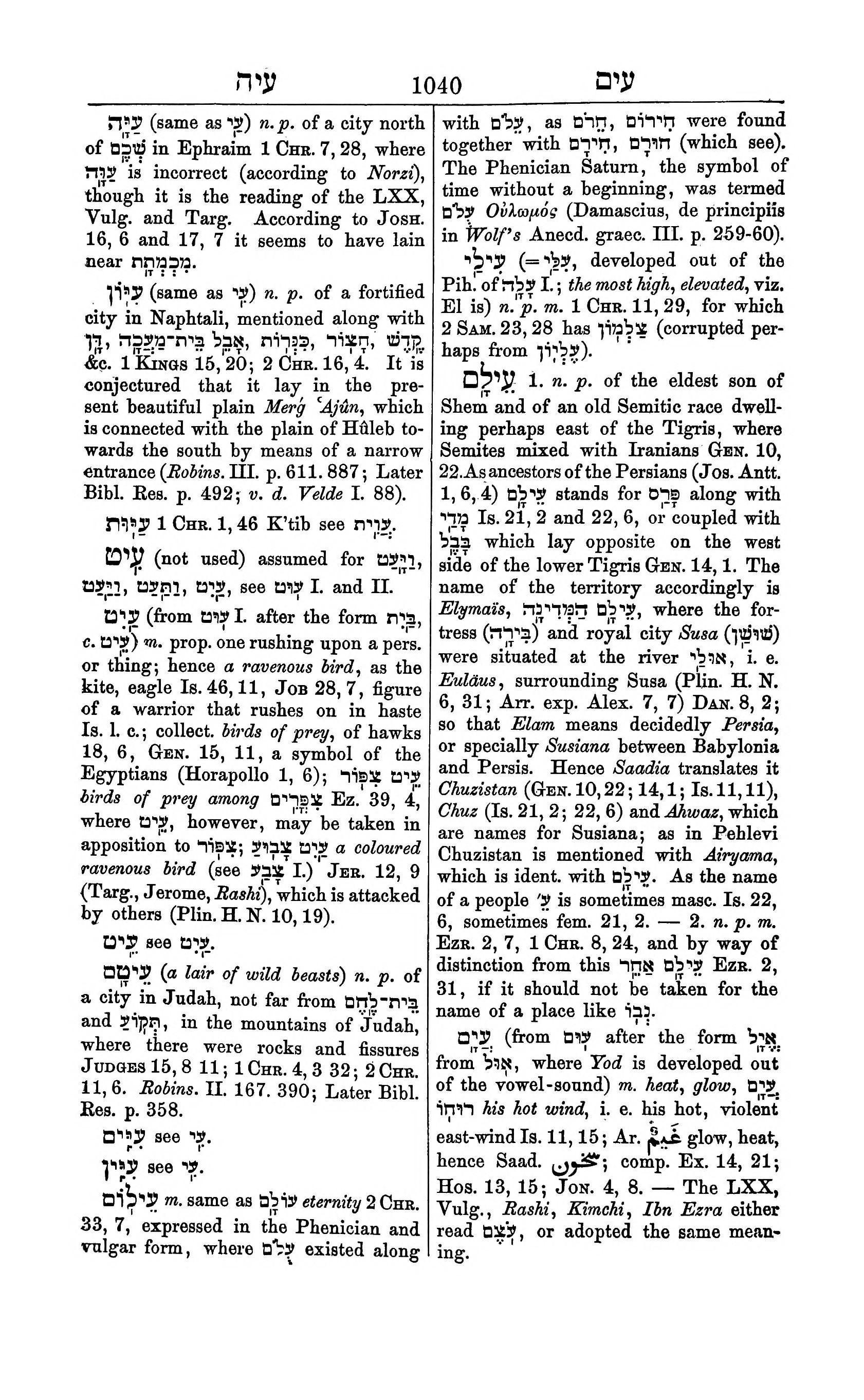 Fürst Lexicon Page 1080