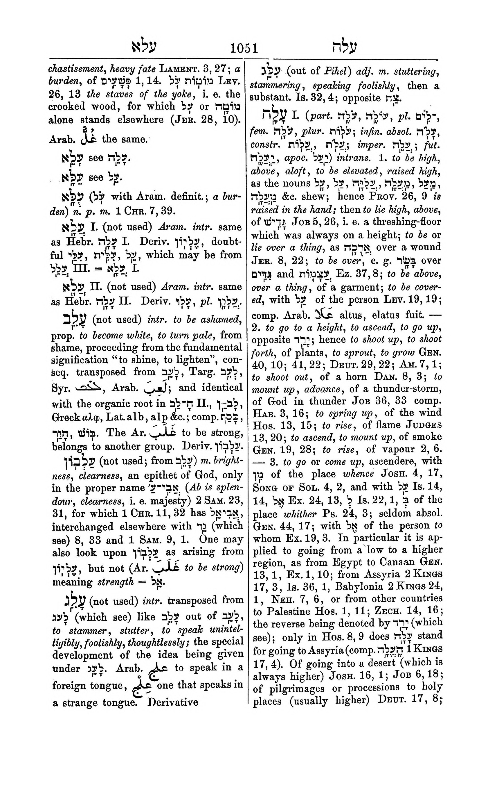 Fürst Lexicon Page 1091