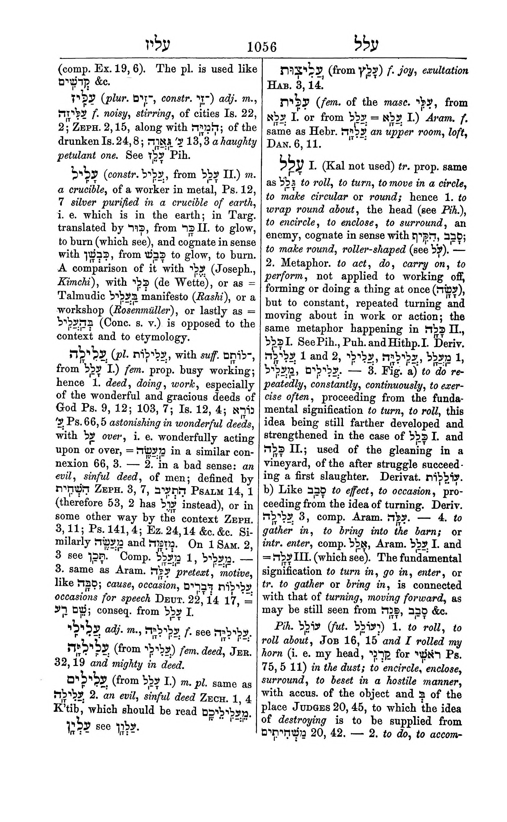 Fürst Lexicon Page 1096