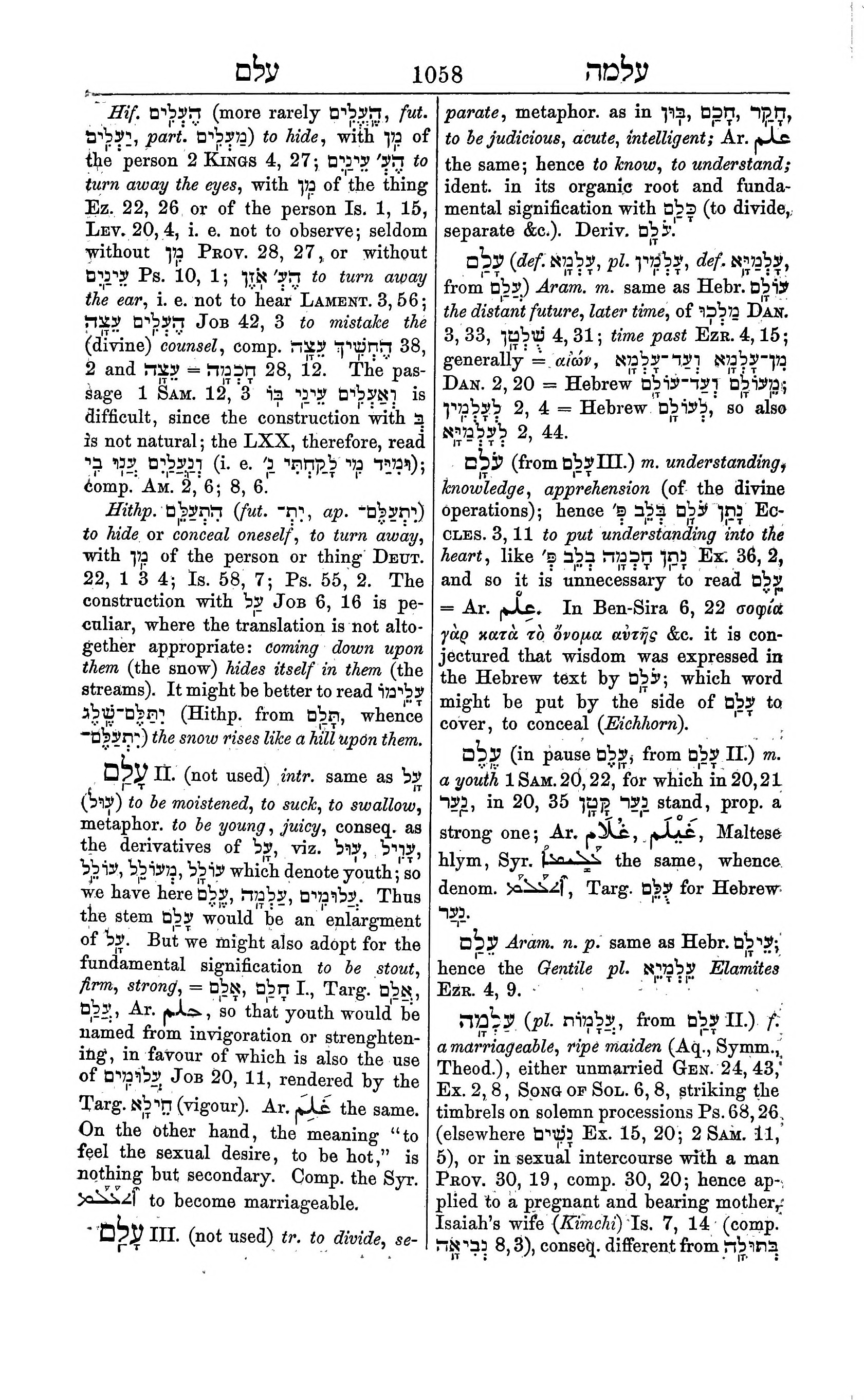 Fürst Lexicon Page 1098