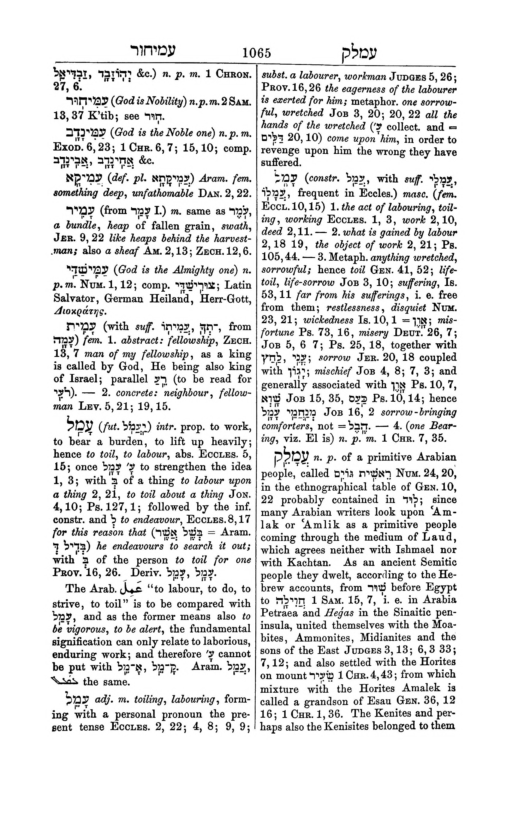 Fürst Lexicon Page 1105