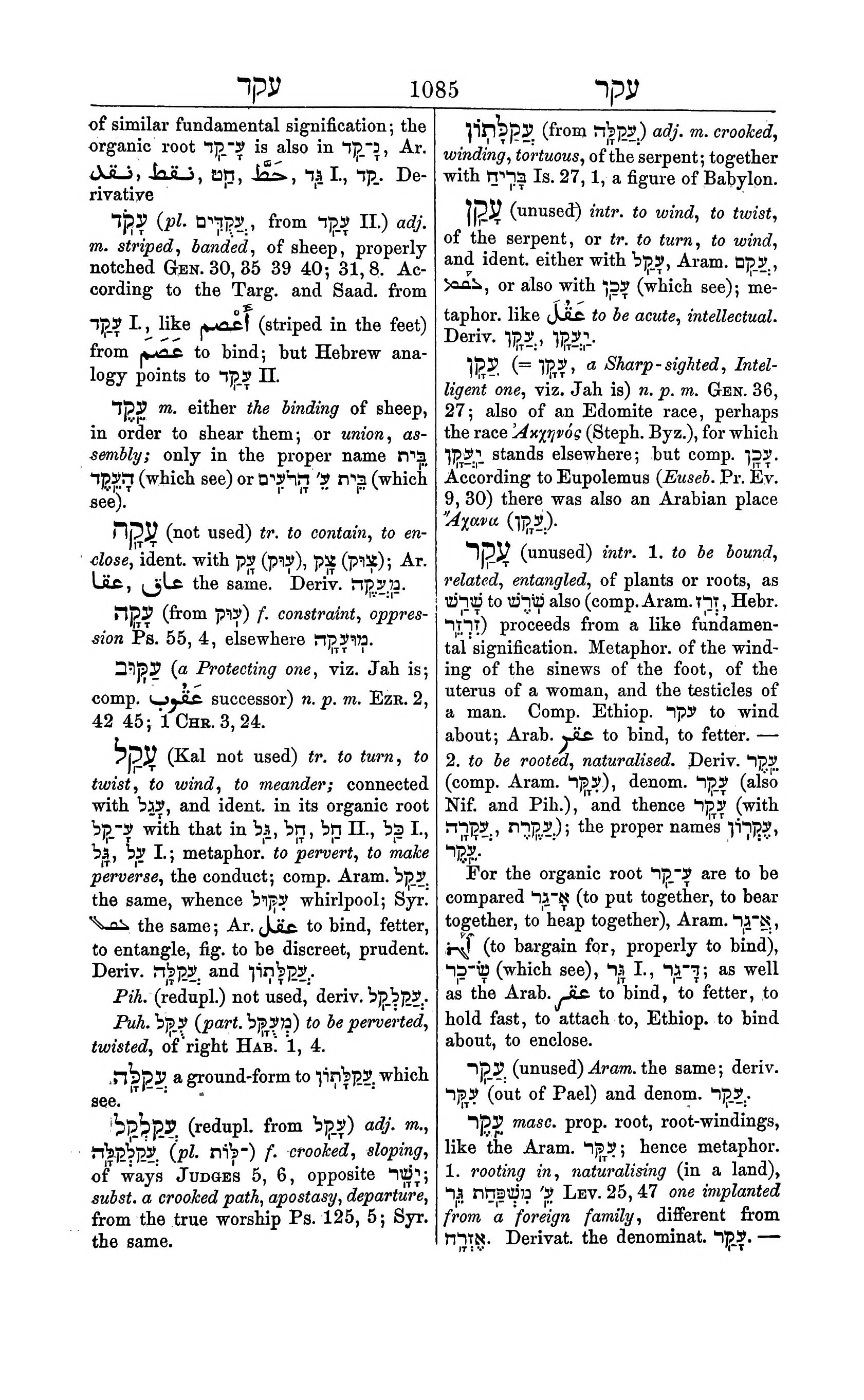 Fürst Lexicon Page 1125
