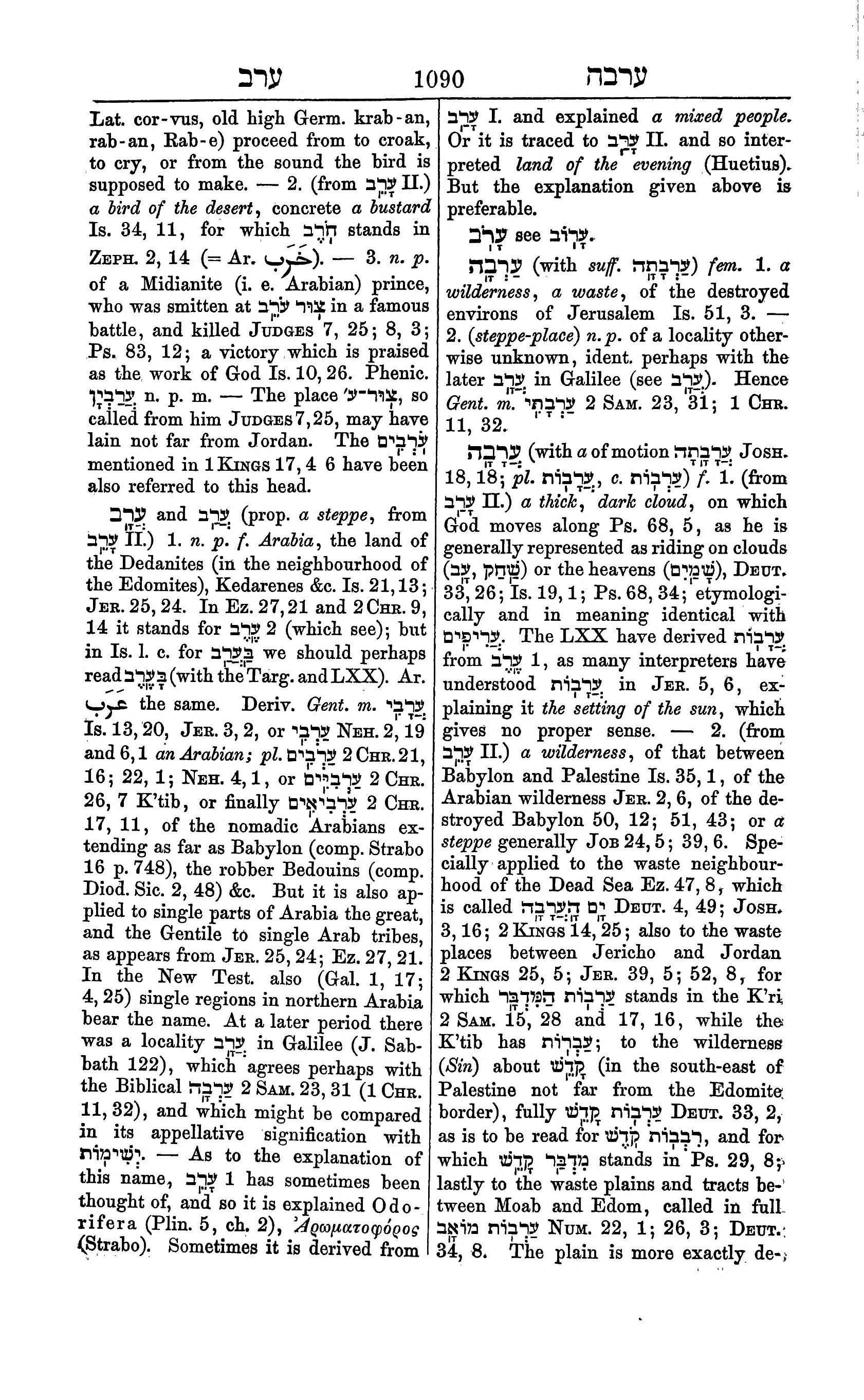 Fürst Lexicon Page 1130