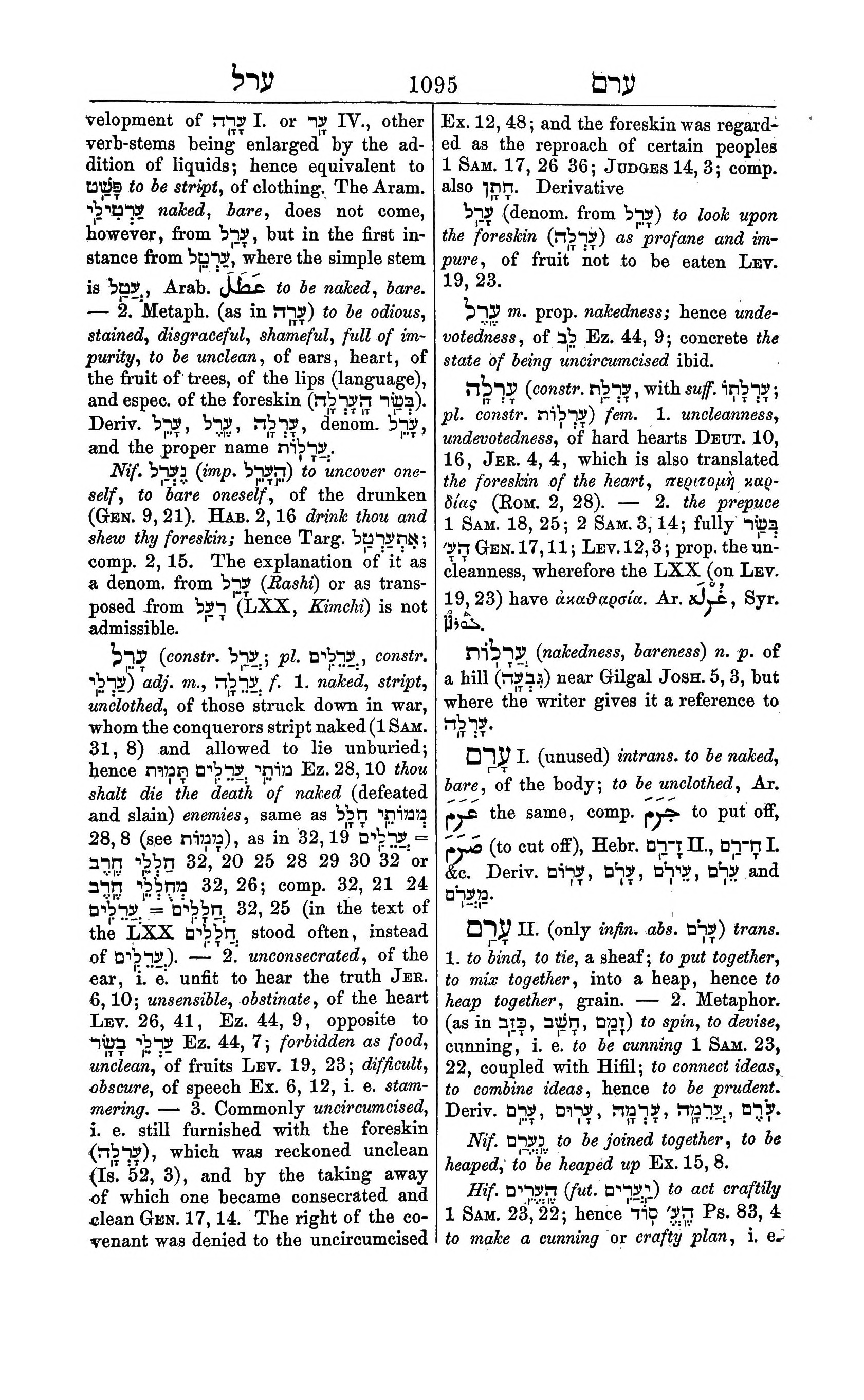 Fürst Lexicon Page 1135