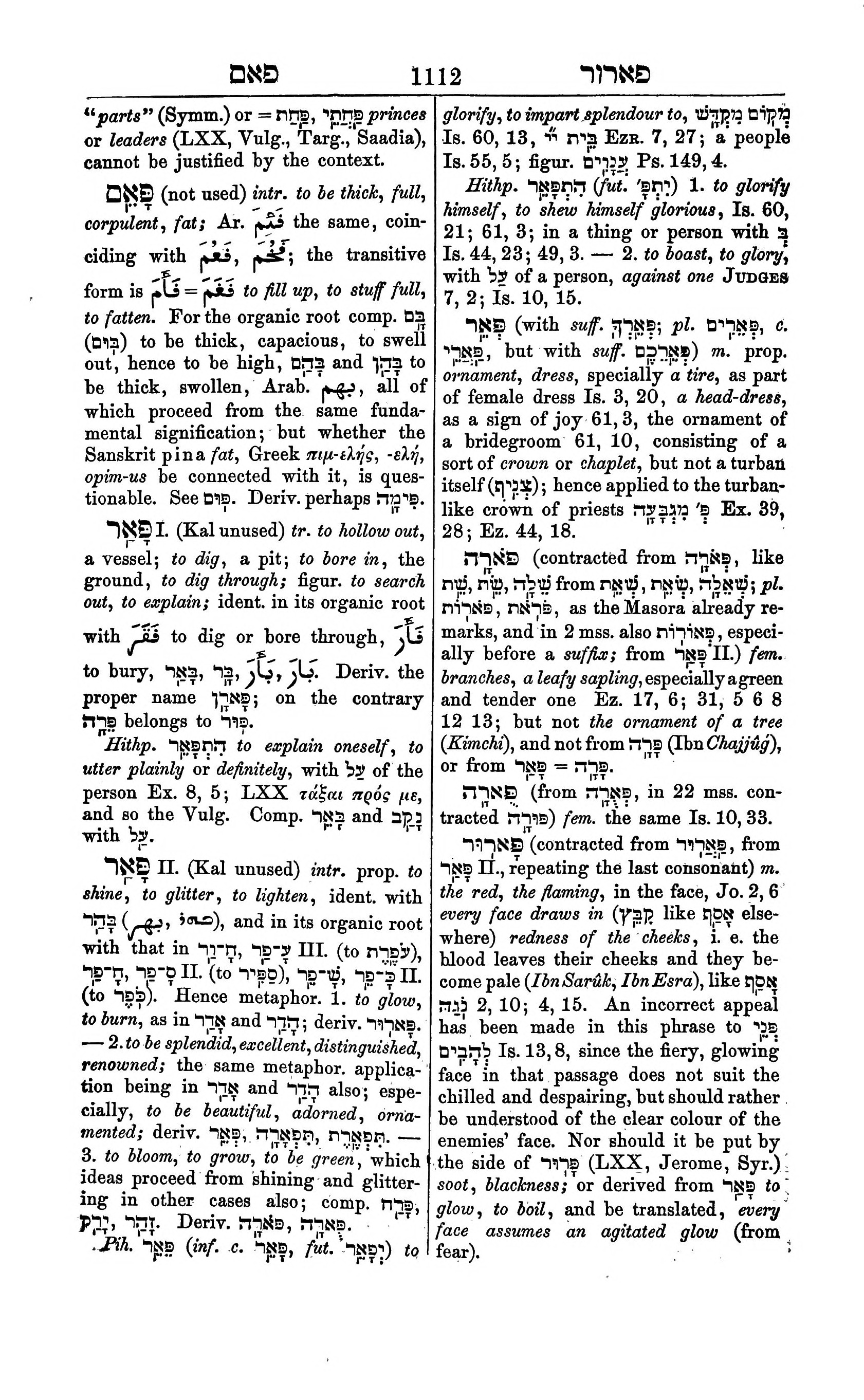 Fürst Lexicon Page 1152
