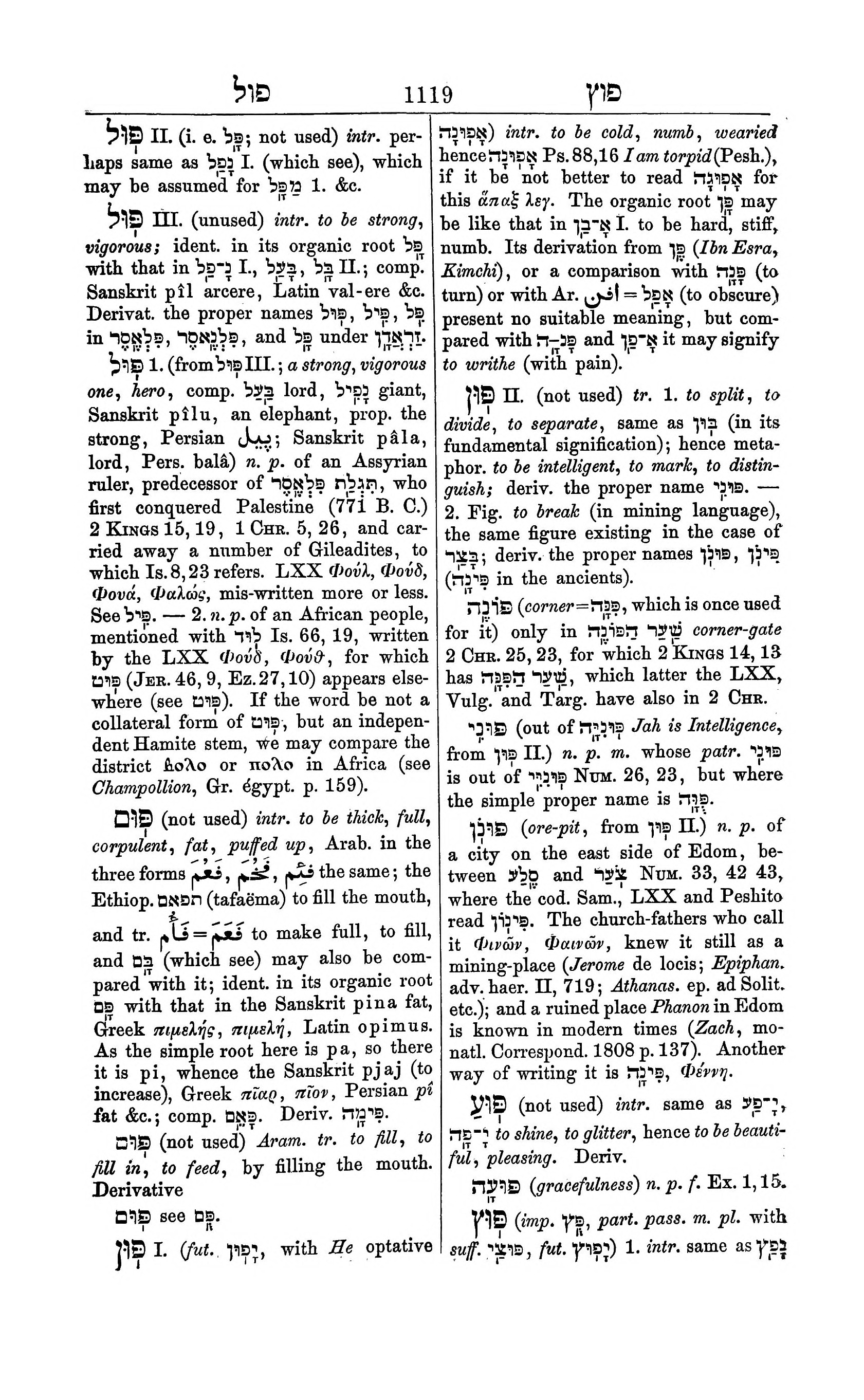 Fürst Lexicon Page 1159