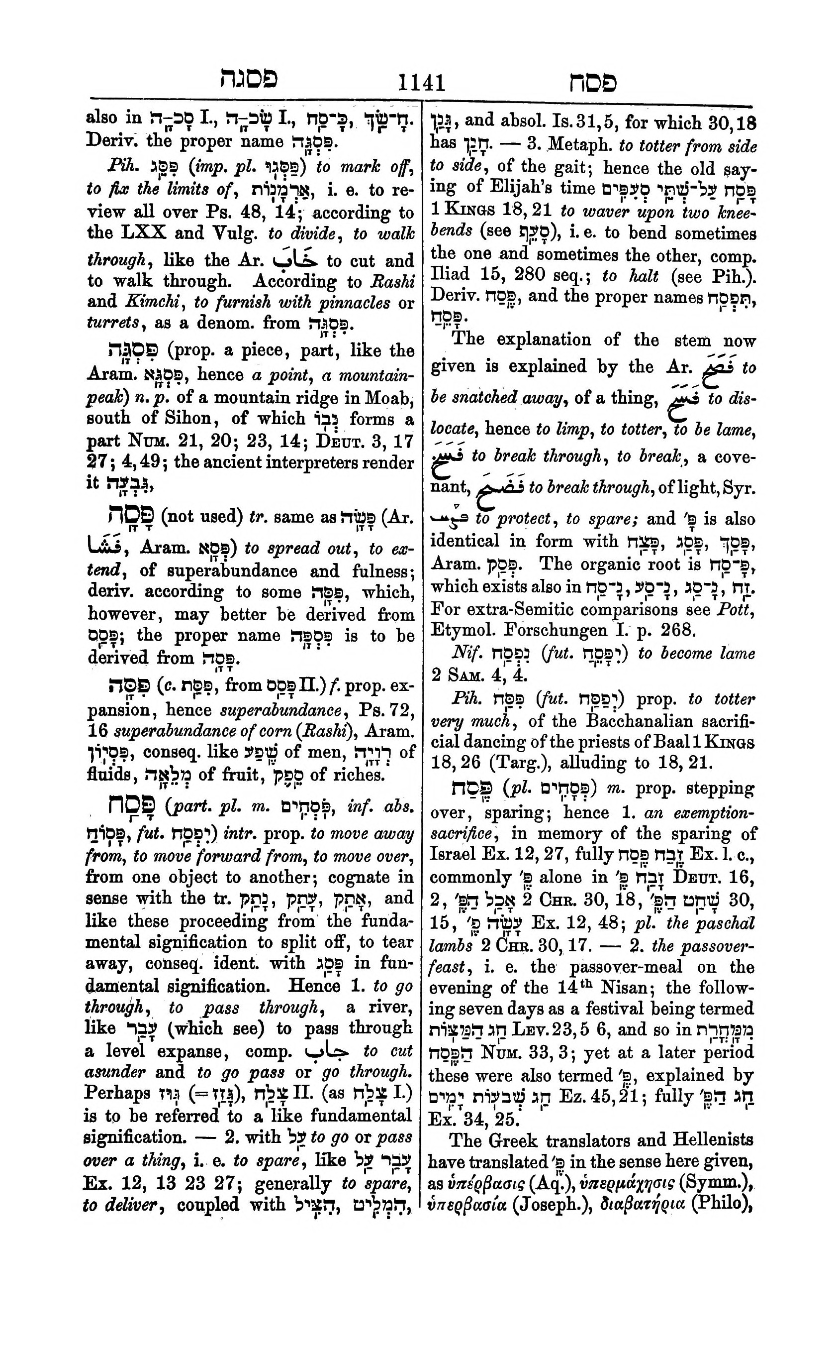 Fürst Lexicon Page 1181