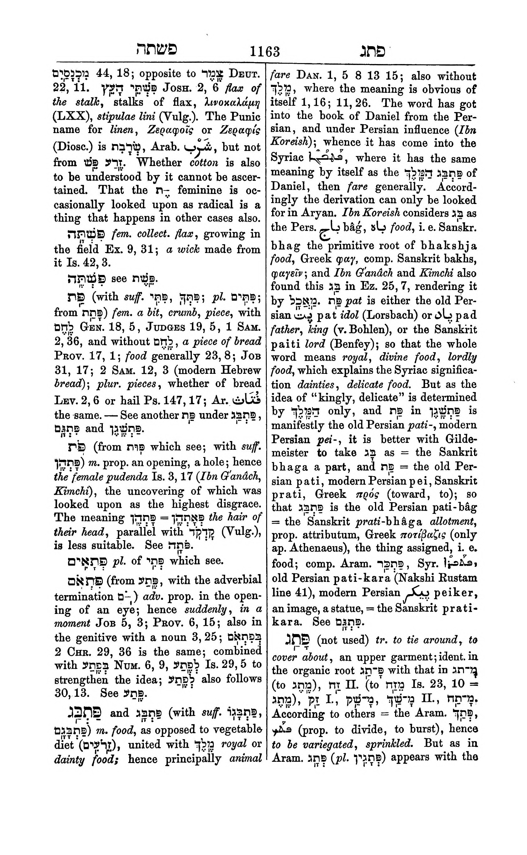 Fürst Lexicon Page 1203