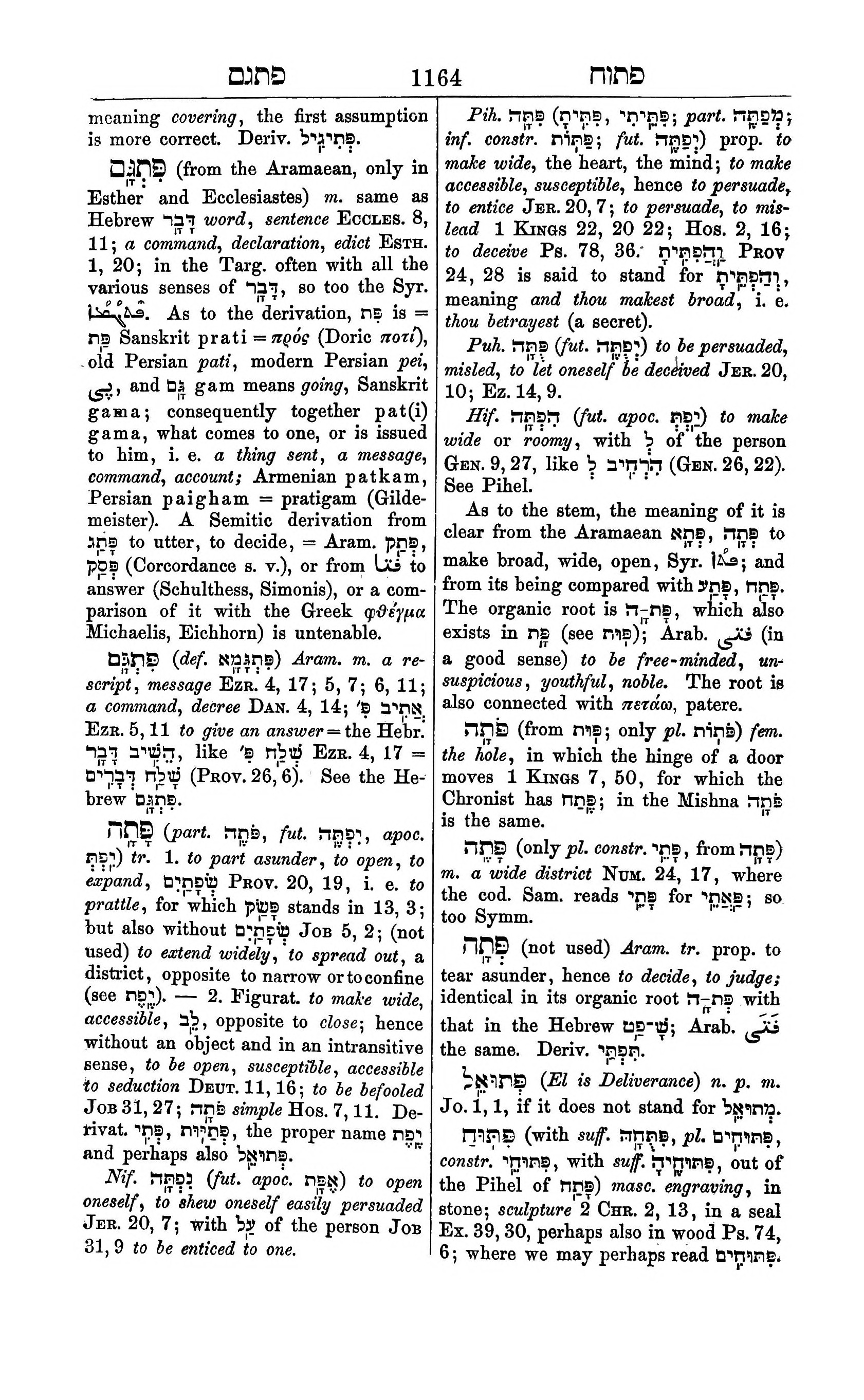 Fürst Lexicon Page 1204