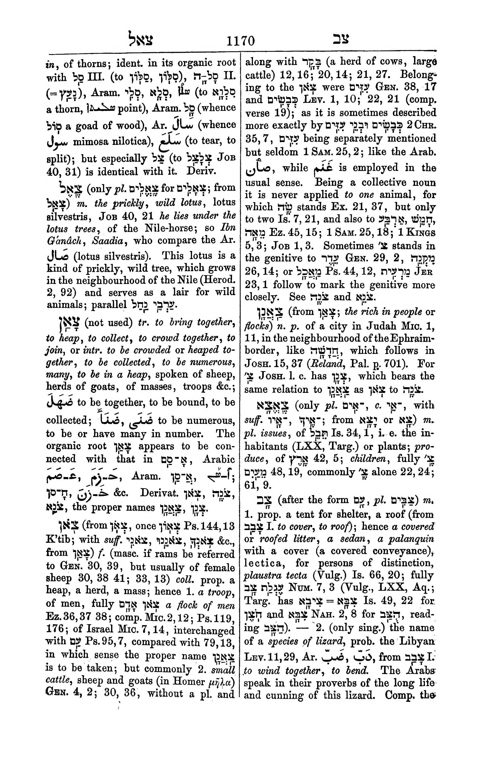 Fürst Lexicon Page 1210