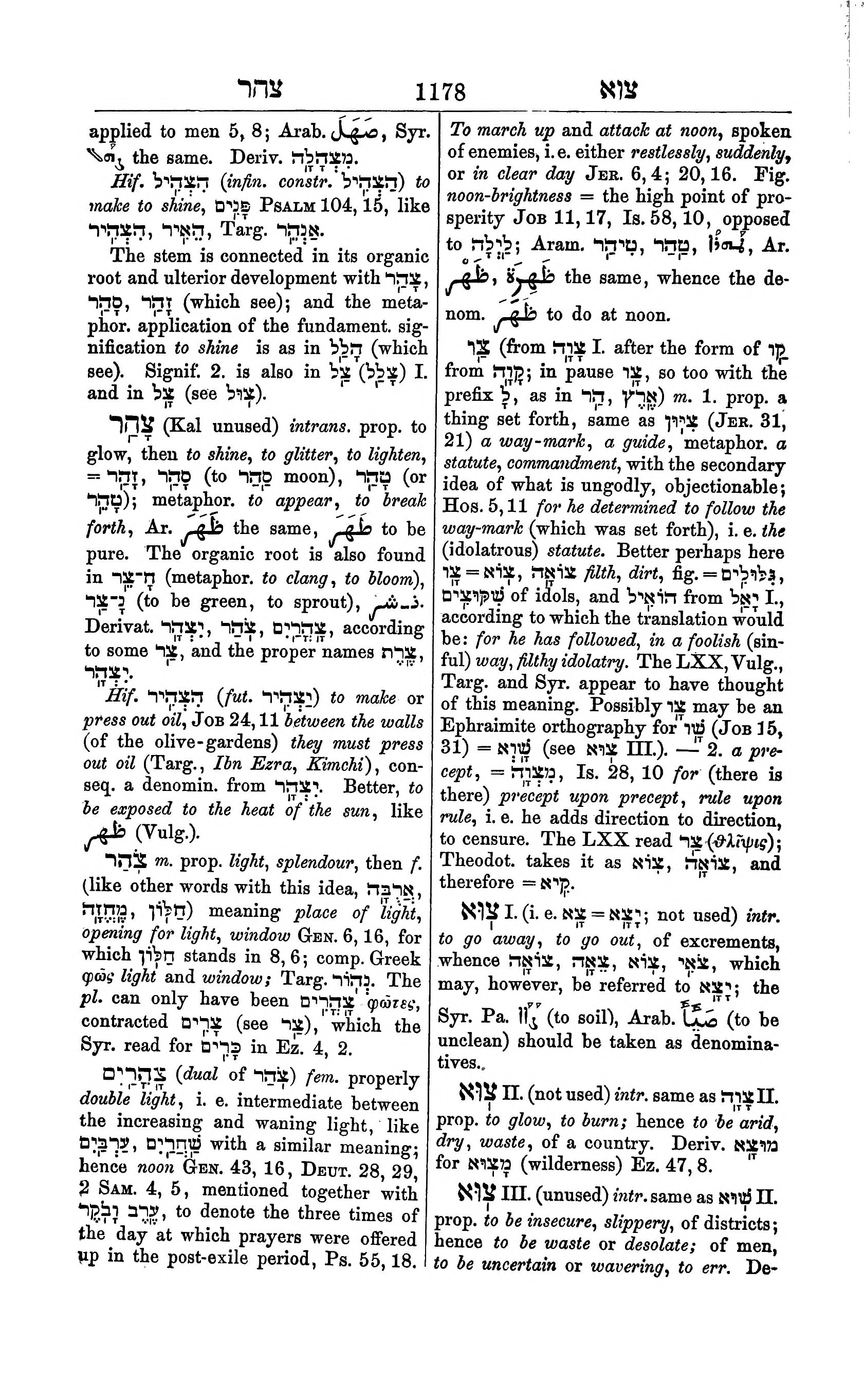 Fürst Lexicon Page 1218