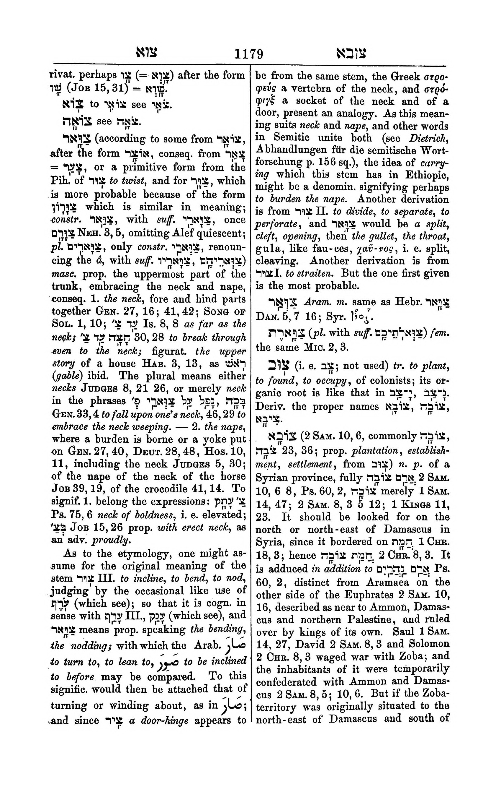 Fürst Lexicon Page 1219