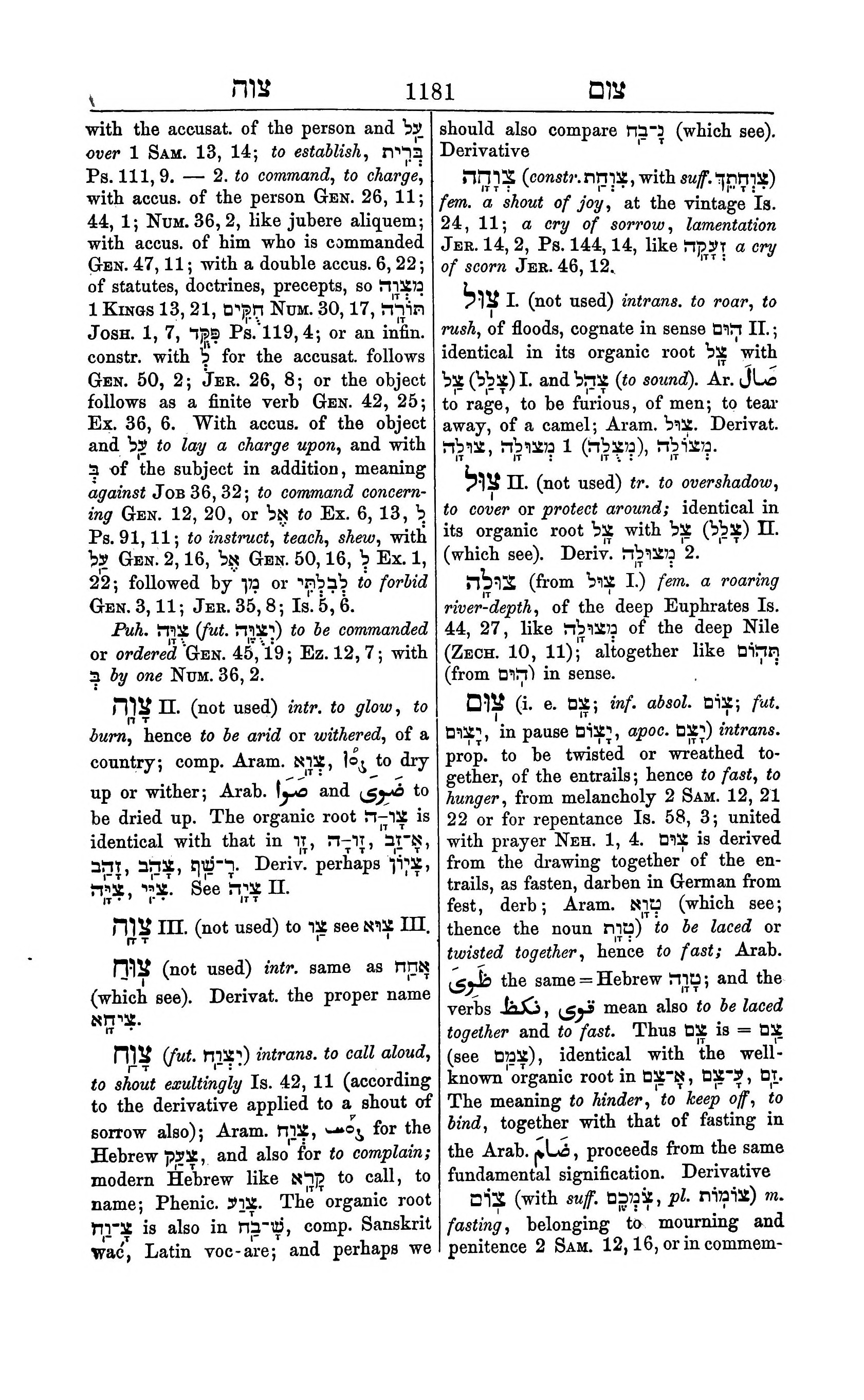 Fürst Lexicon Page 1221