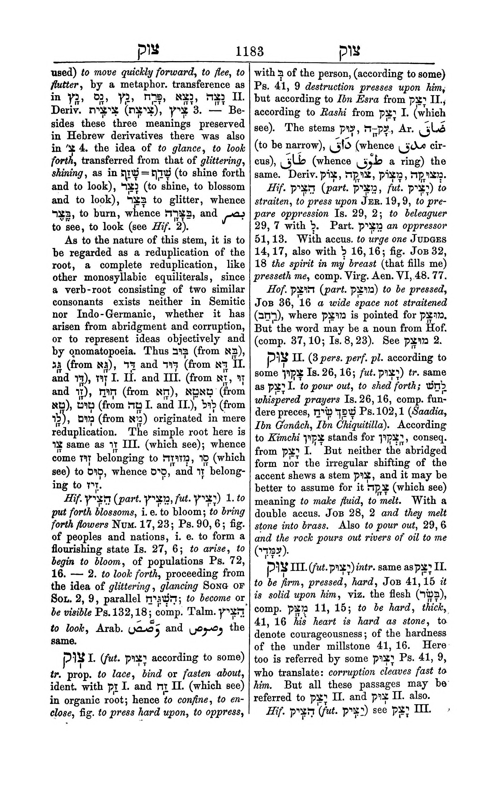 Fürst Lexicon Page 1223
