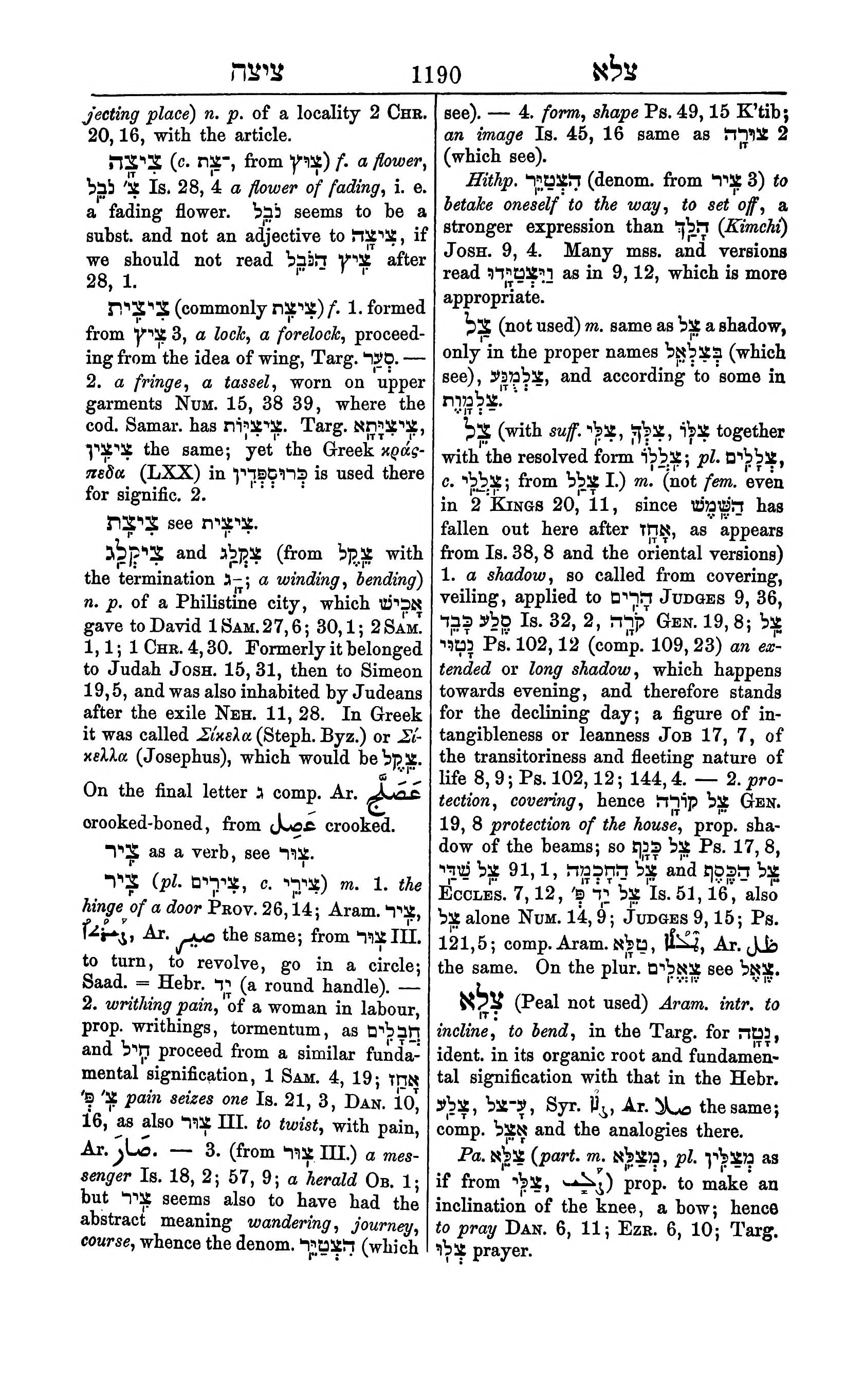 Fürst Lexicon Page 1230