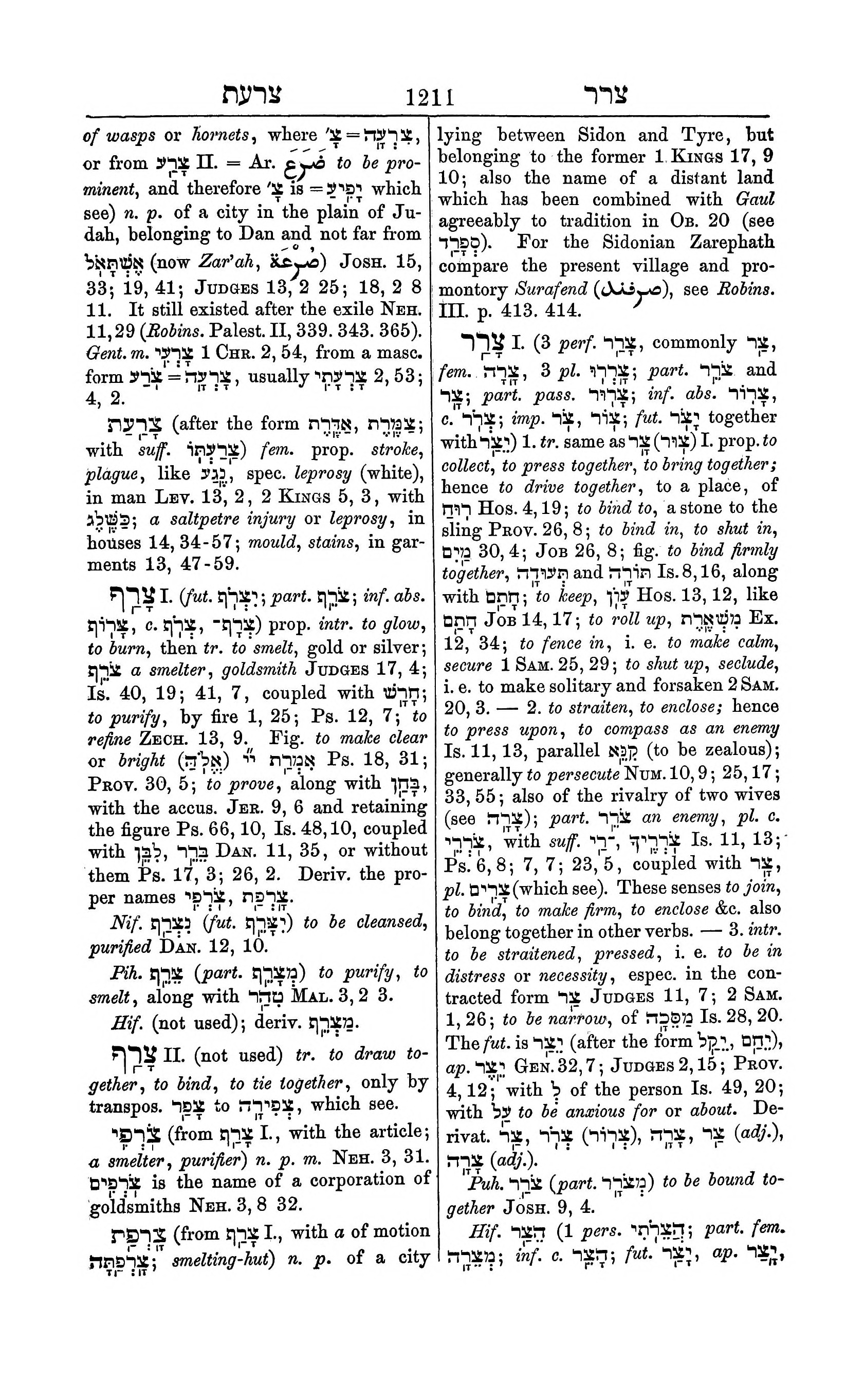 Fürst Lexicon Page 1251