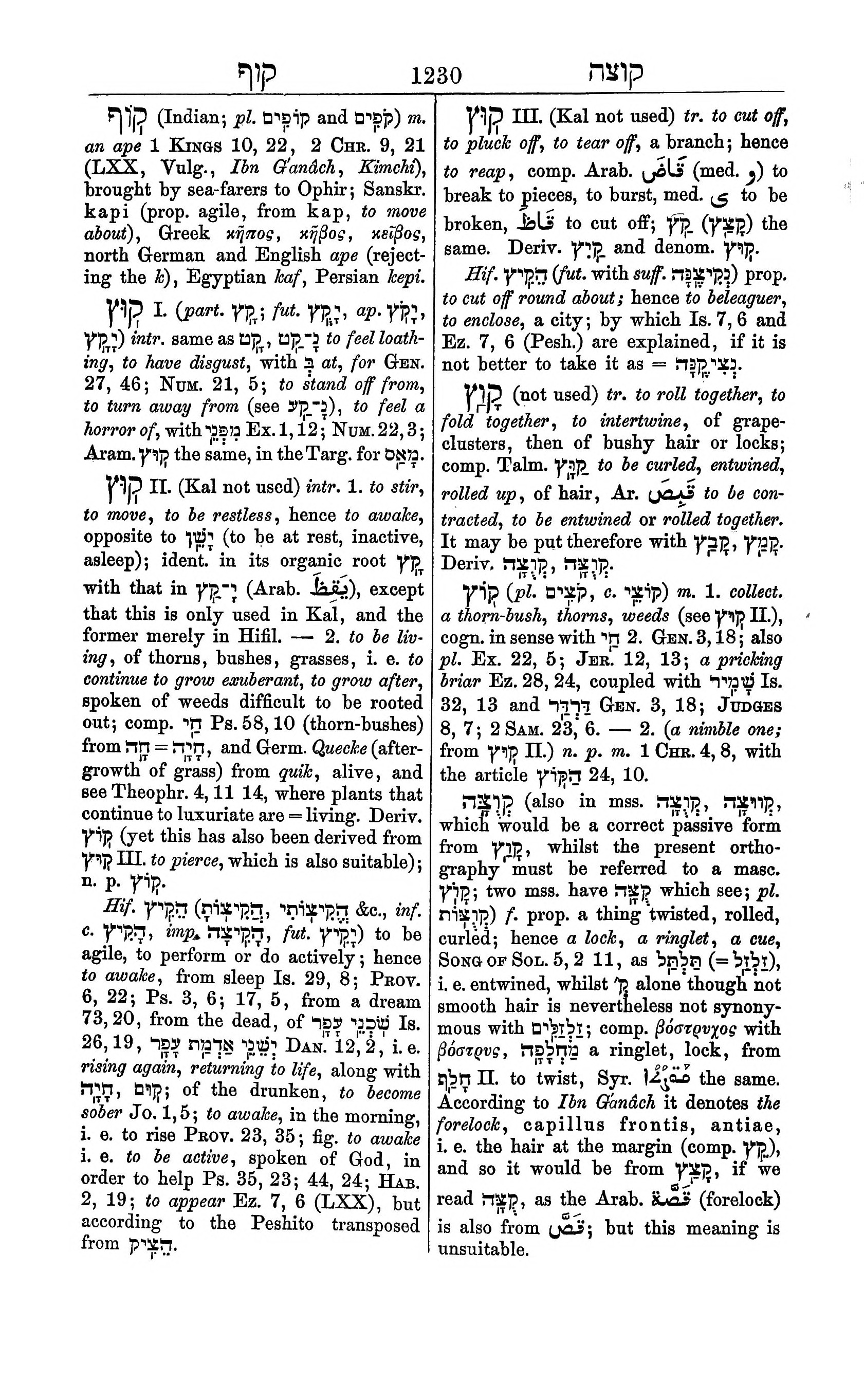 Fürst Lexicon Page 1270