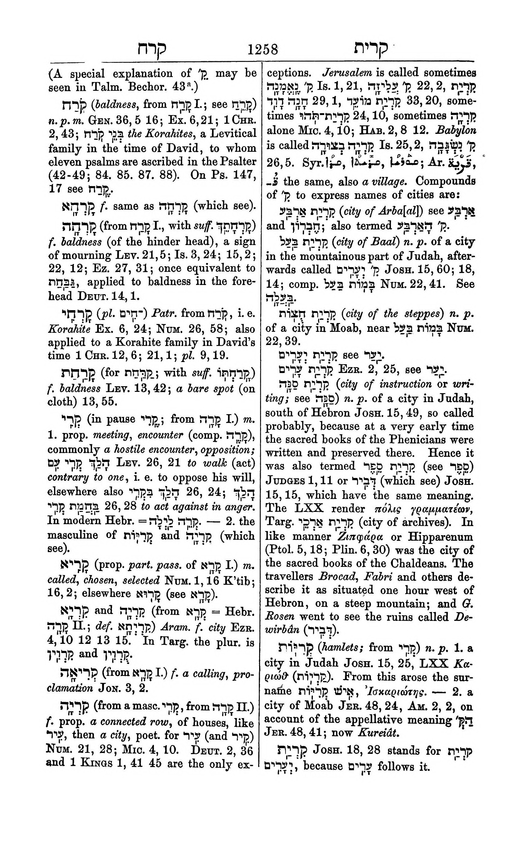 Fürst Lexicon Page 1298