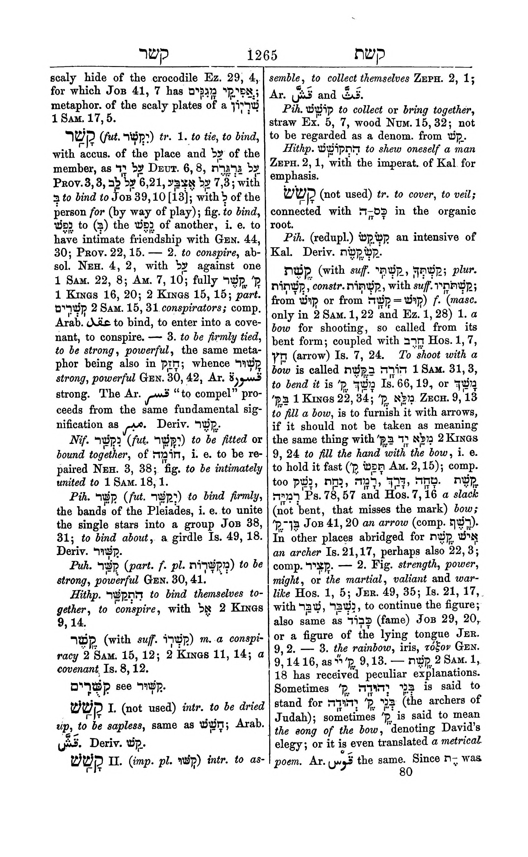 Fürst Lexicon Page 1305