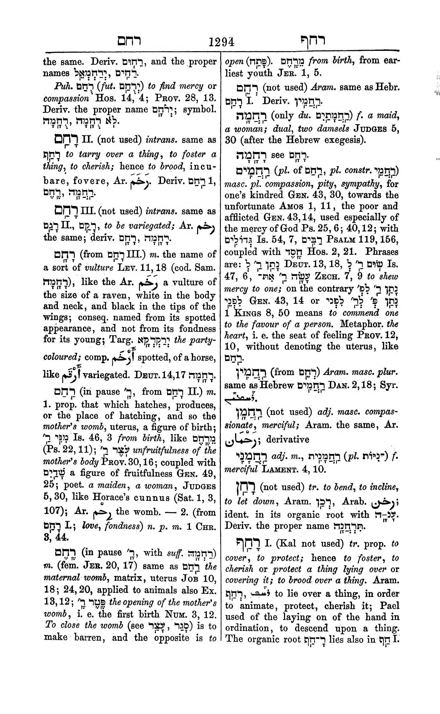 Fürst Lexicon Page 1334