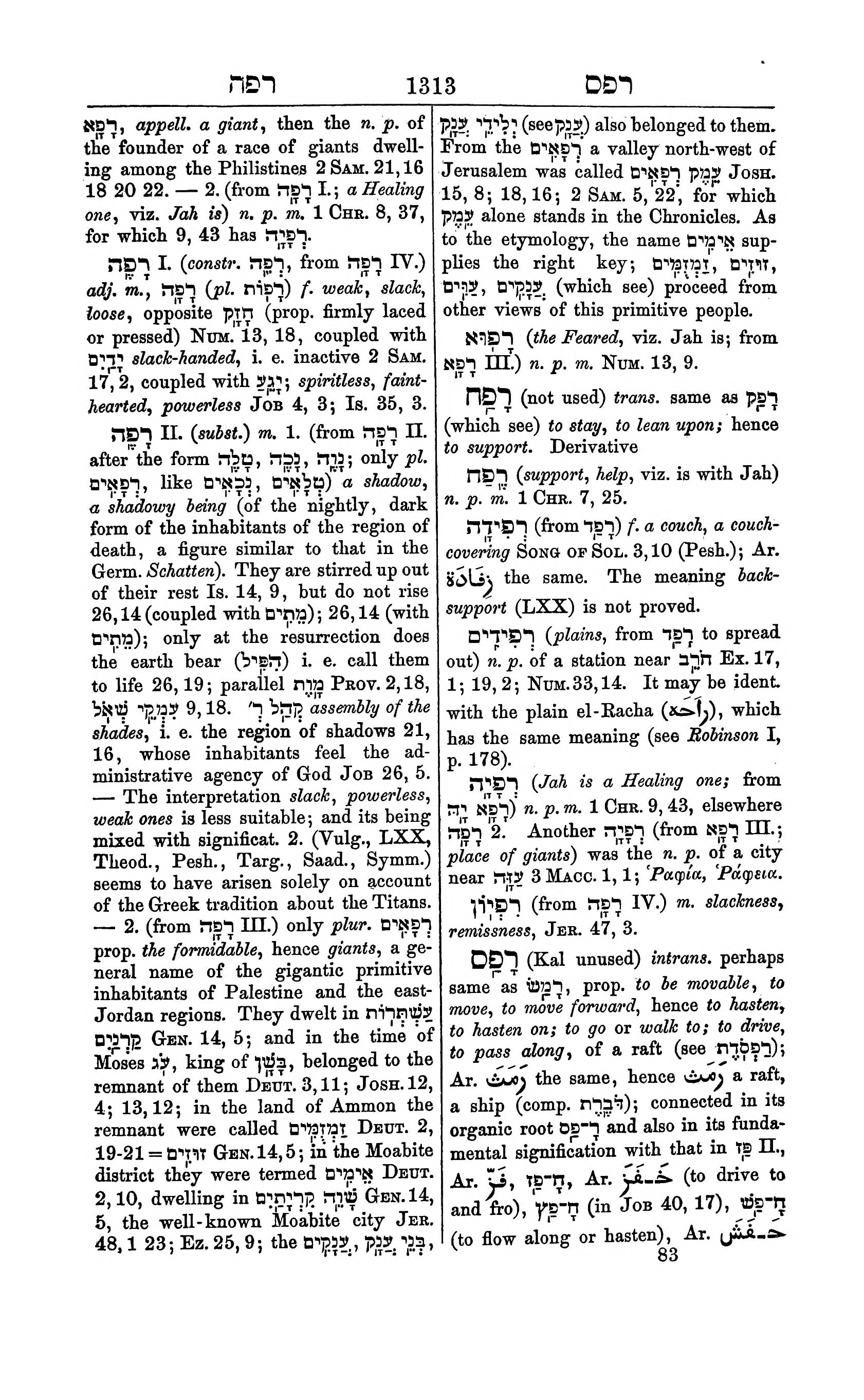 Fürst Lexicon Page 1353