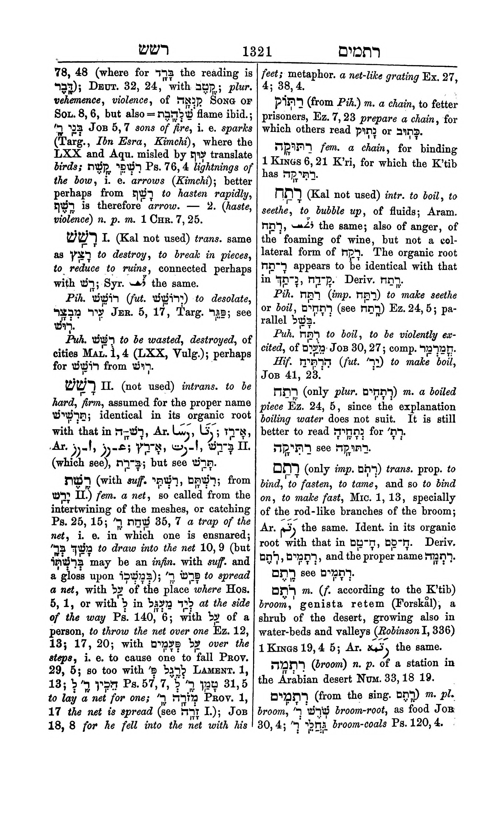 Fürst Lexicon Page 1361